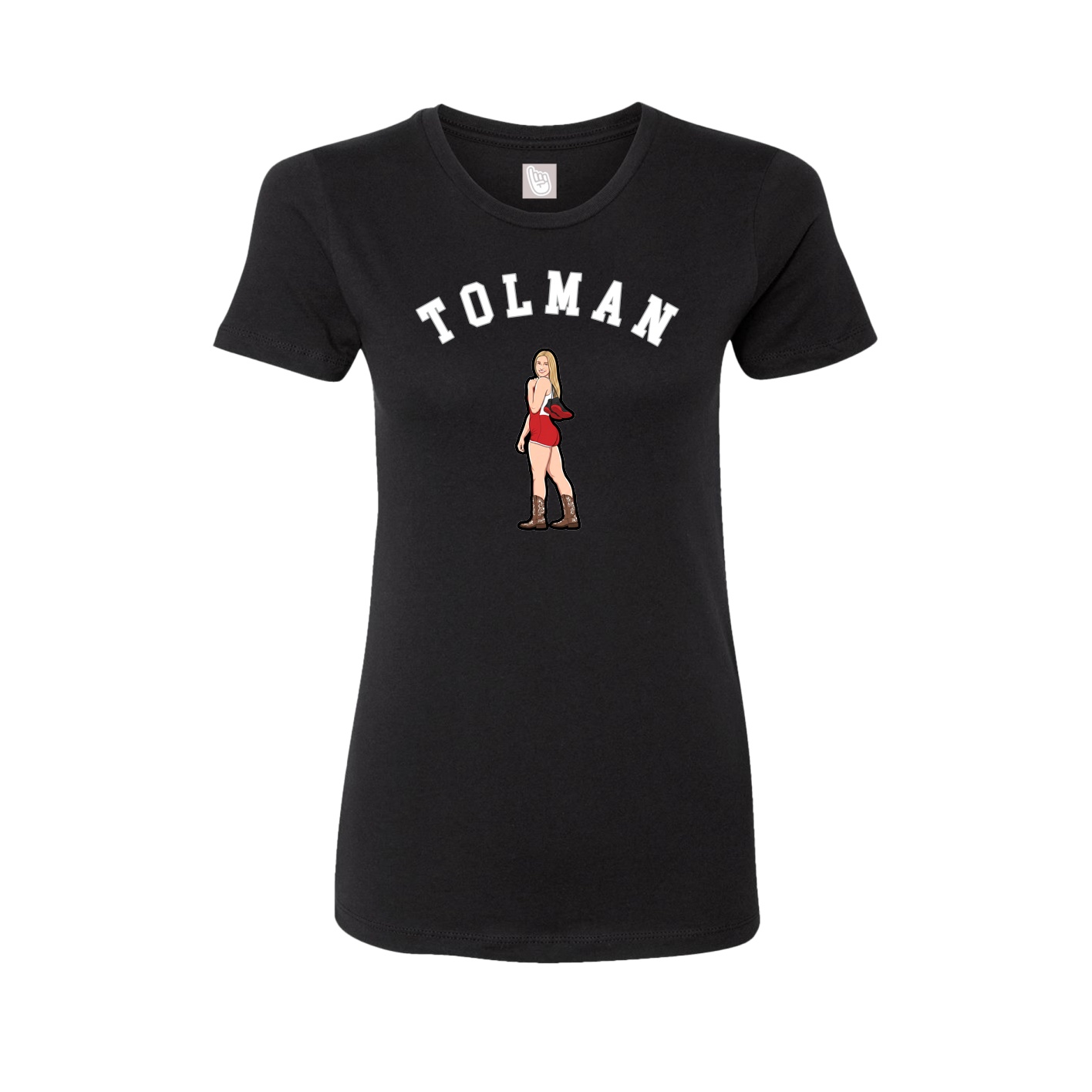 Womens Tee — Shirsey Arch in Black