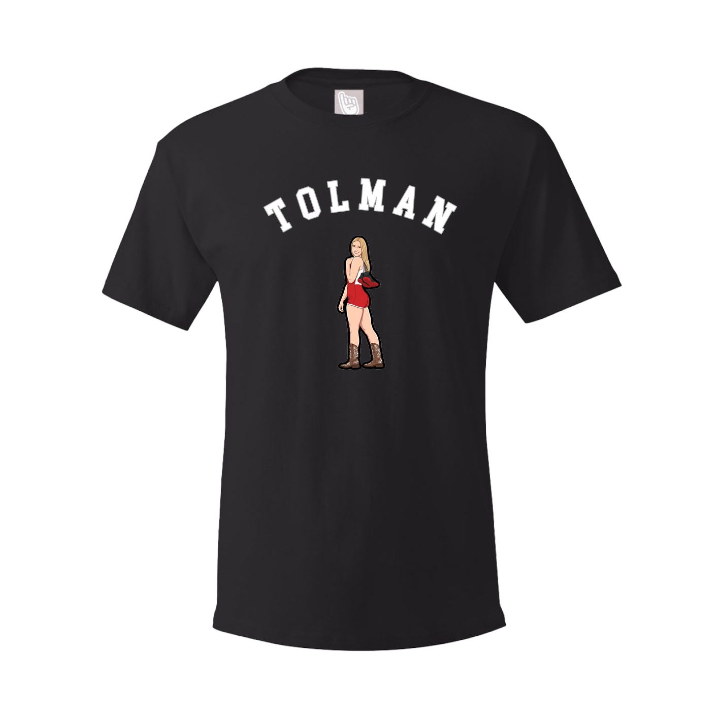 Youth Tee — Shirsey Arch in Black