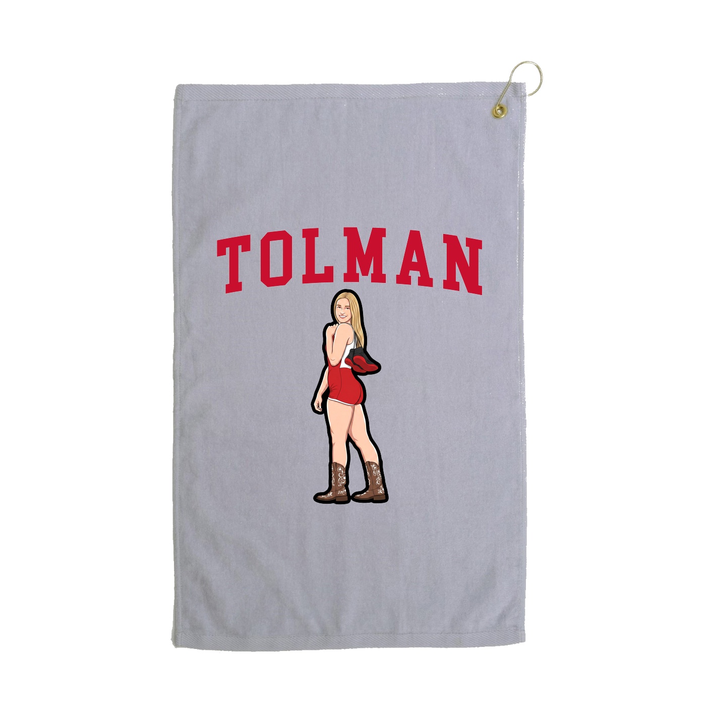 Golf Towel — Shirsey in Grey