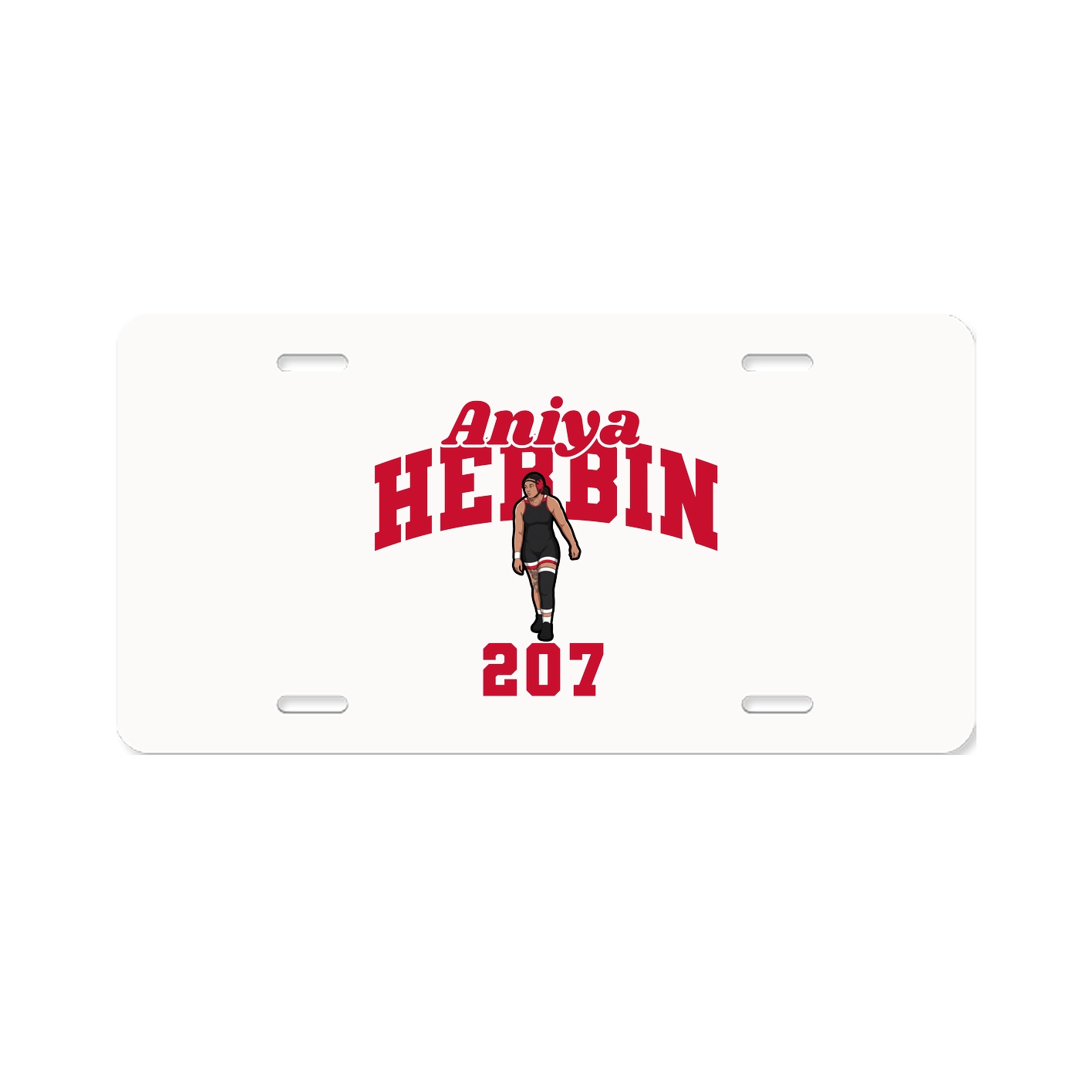 License Plate — Signature Arch in Classic