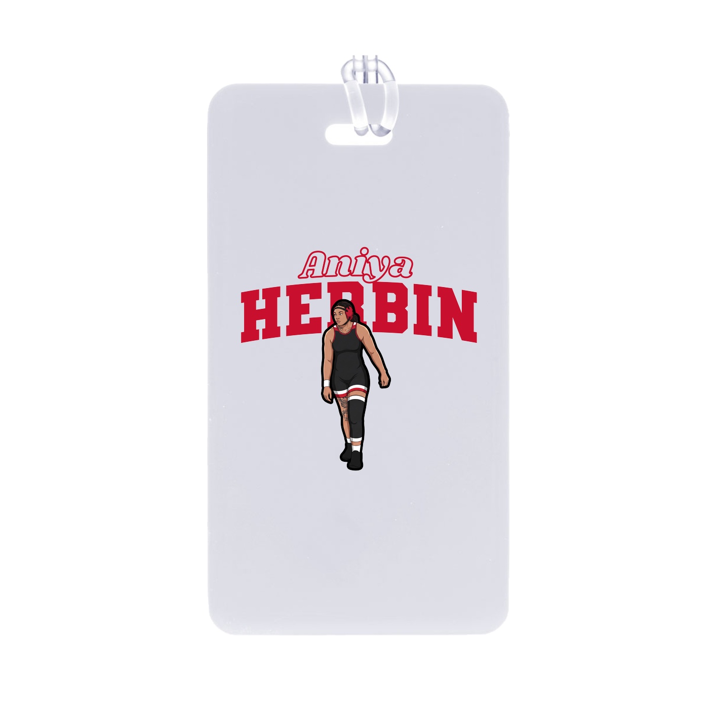 Bag Tag — Name Arch in Classic