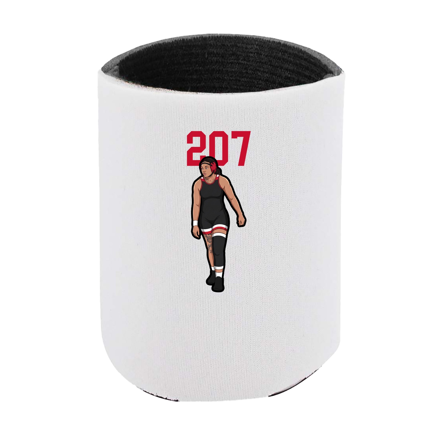 Can Holder — Number Top in White