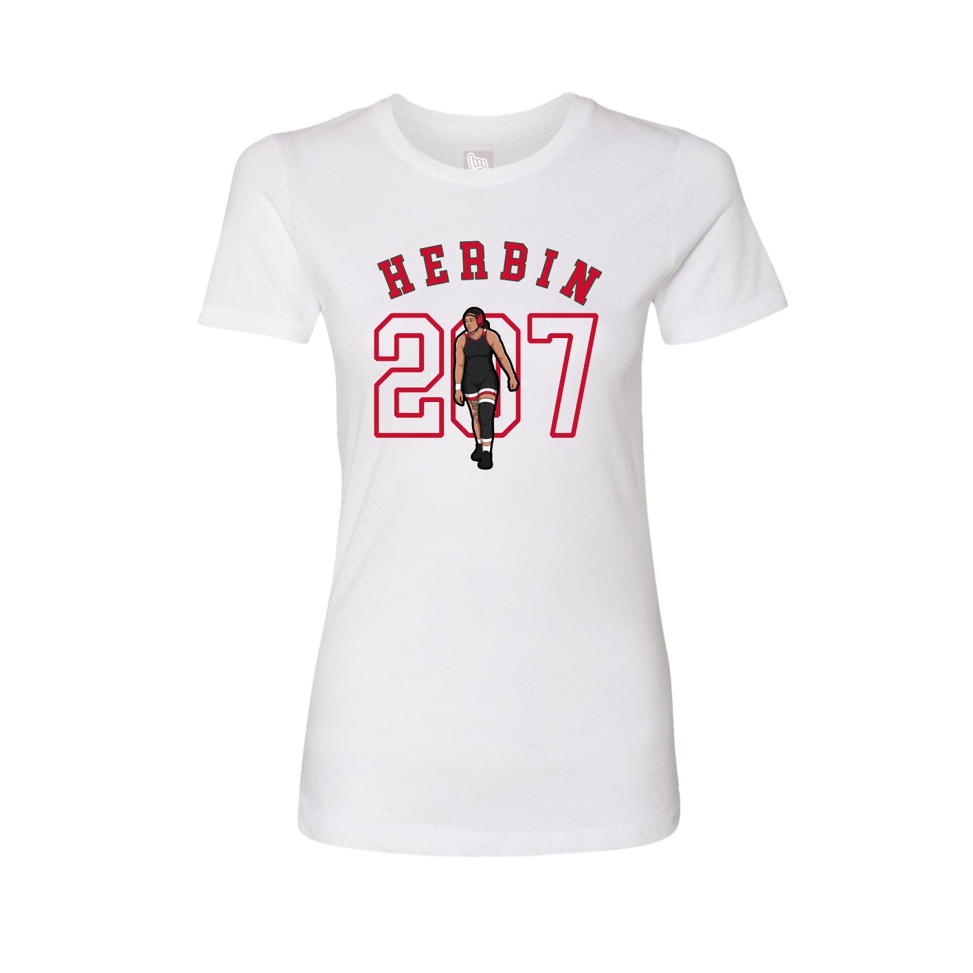 Womens Tee — Shirsey Arch in White
