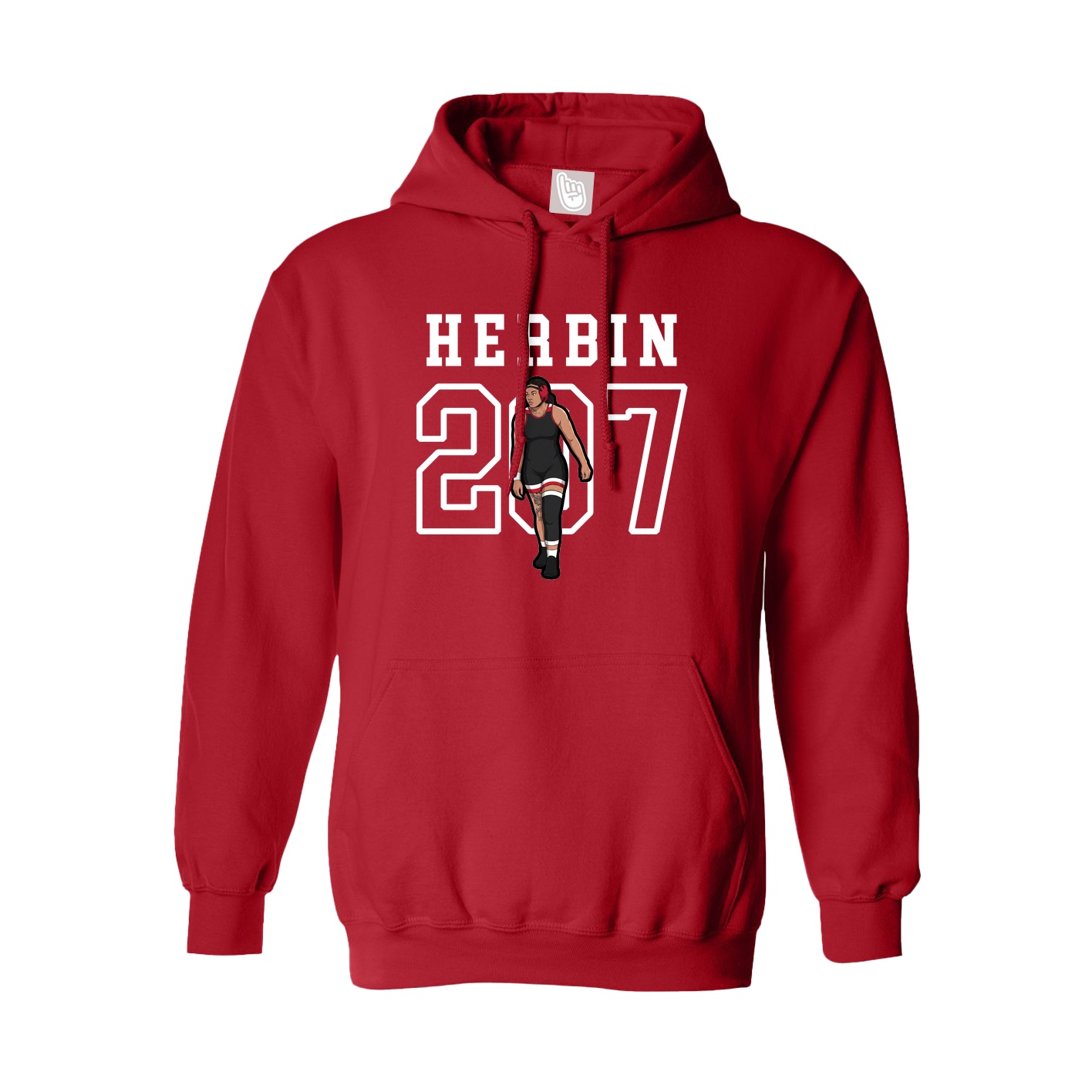 Youth Hoodie — Shirsey in Red