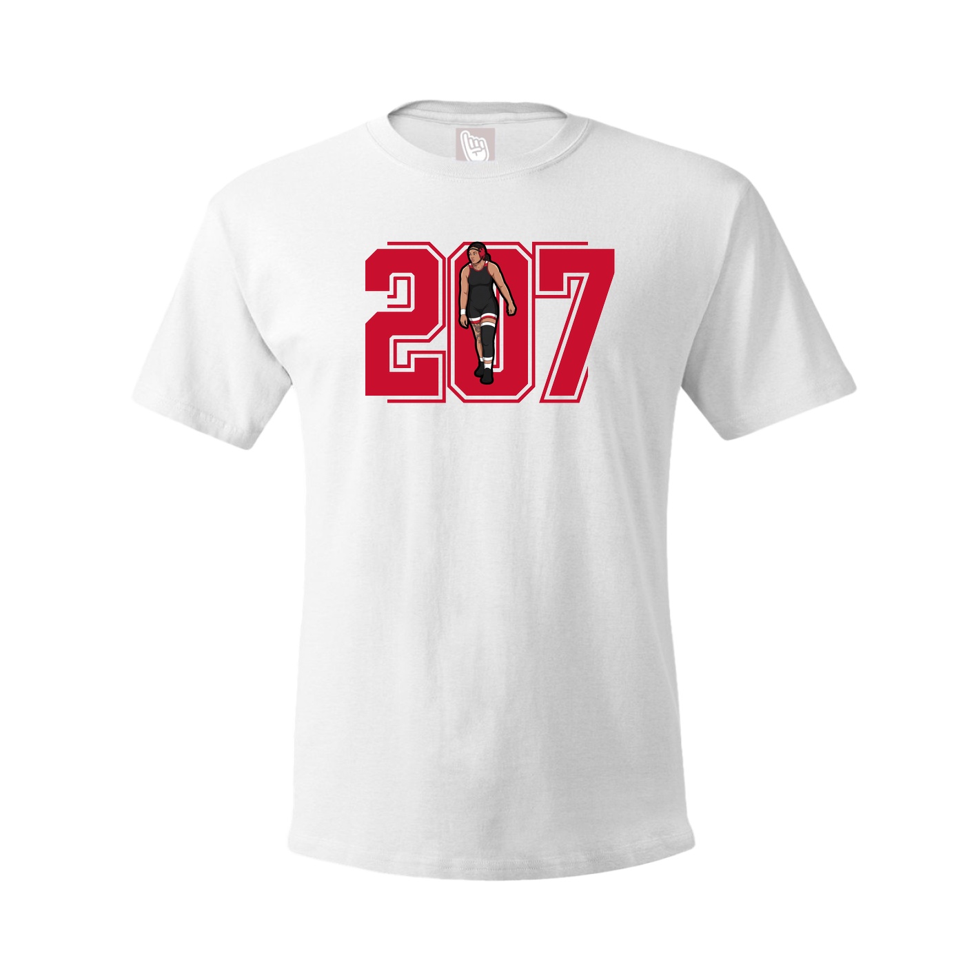 Tee — Number in White