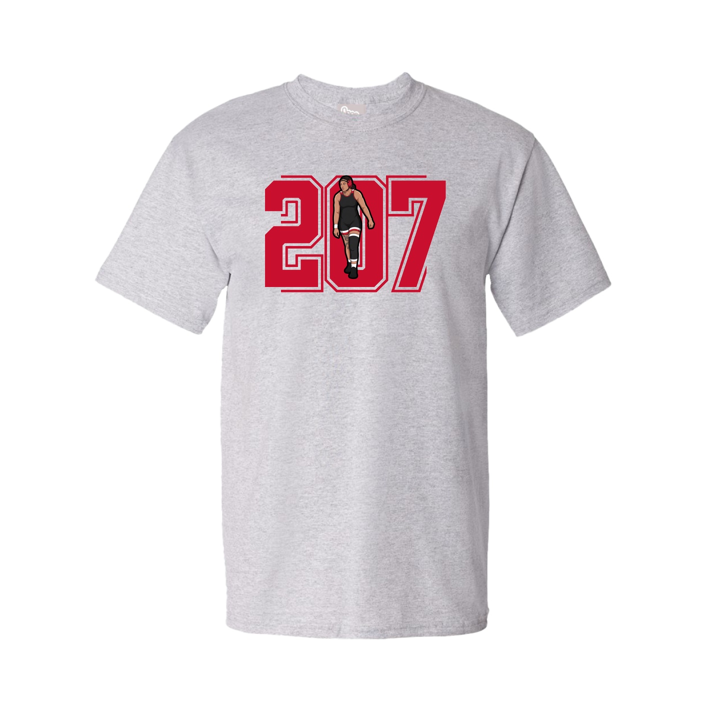 Youth Tee — Number in Grey