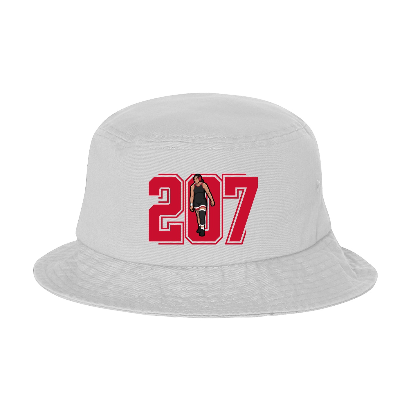 Bucket Cap — Number in White