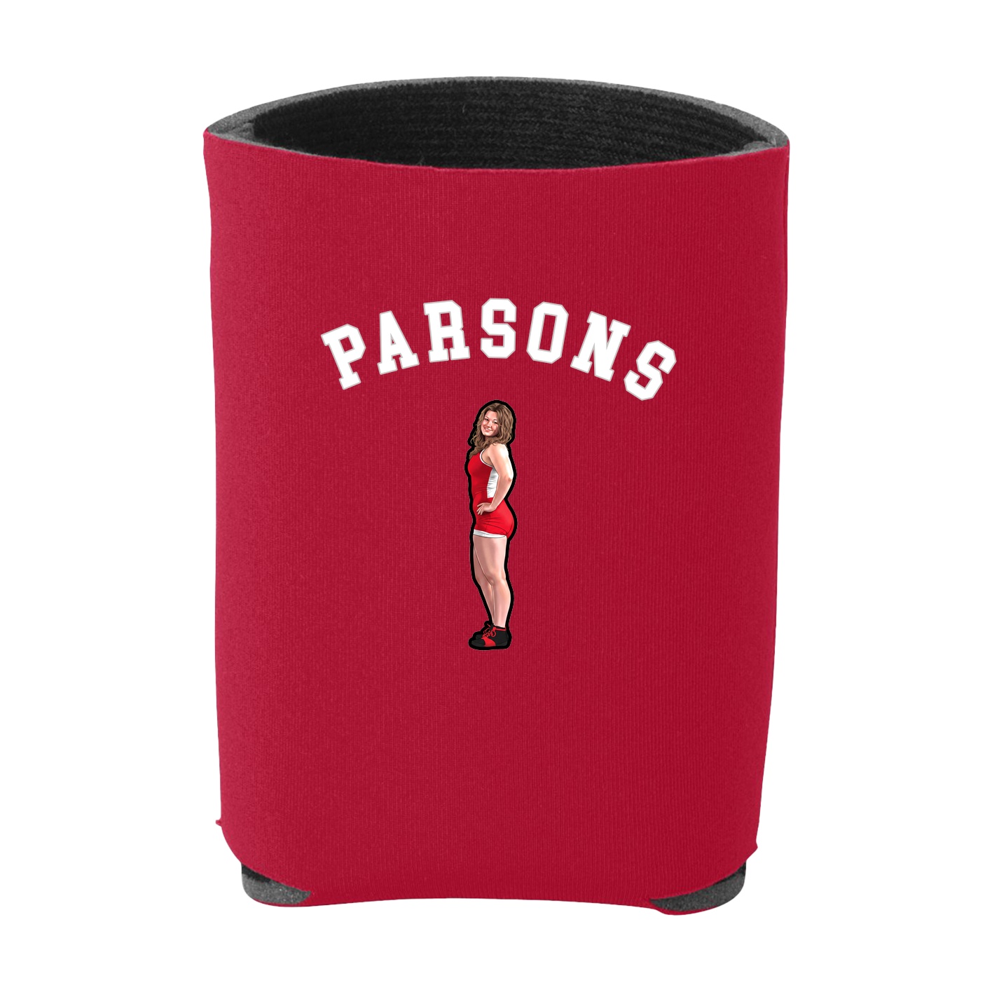 Can Holder — Shirsey Arch in Red