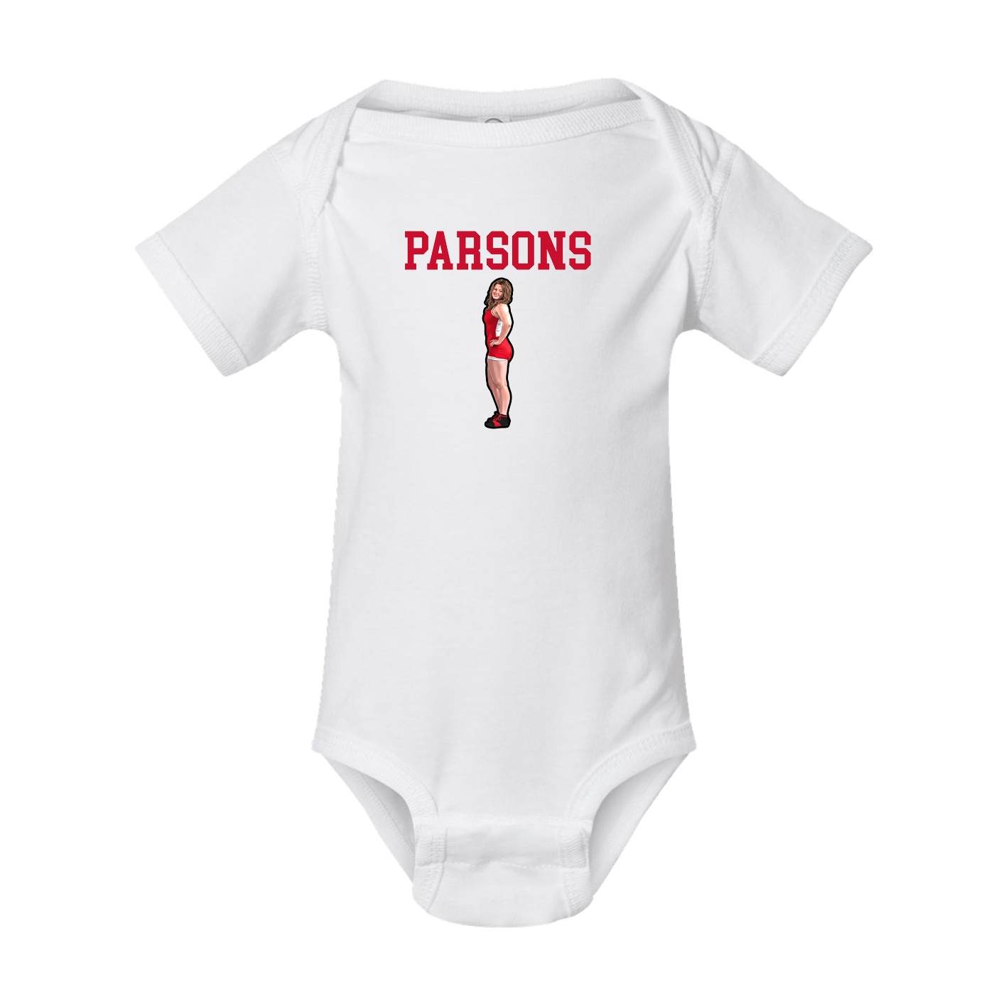 Baby Onesie — Shirsey in White