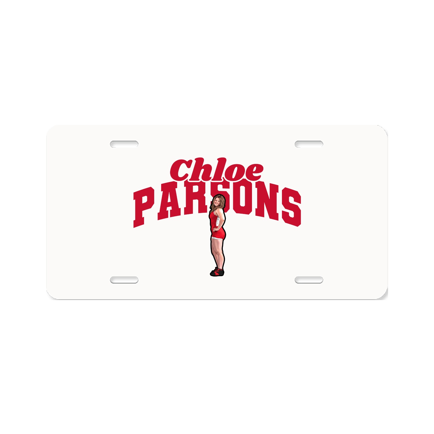 License Plate — Signature Arch in Classic