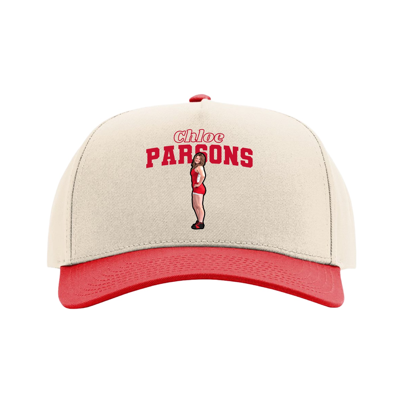 Full Fabric Five-Panel Champ Cap