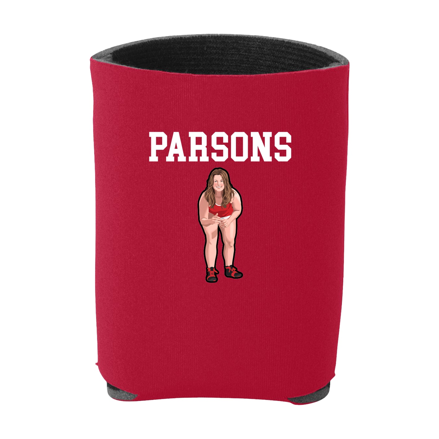 Can Holder — Shirsey in Red