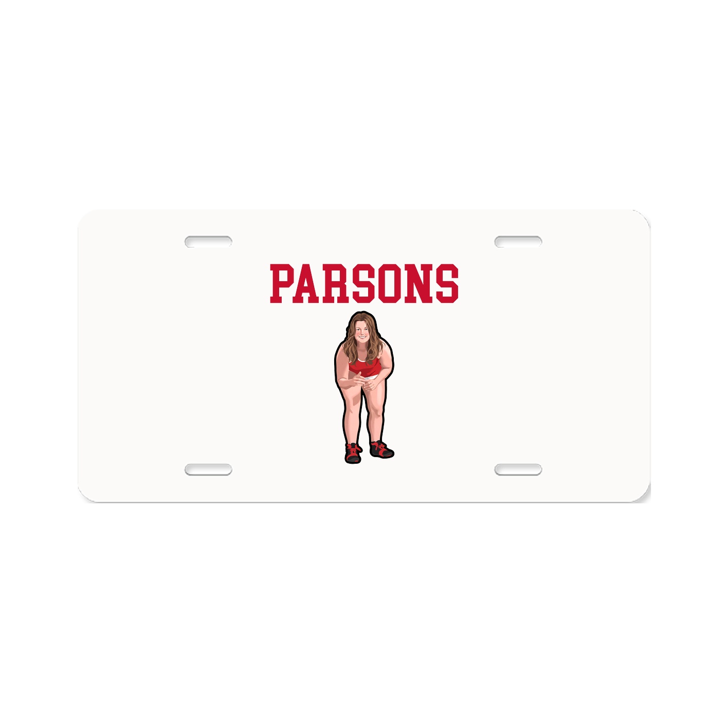 License Plate — Shirsey in Classic