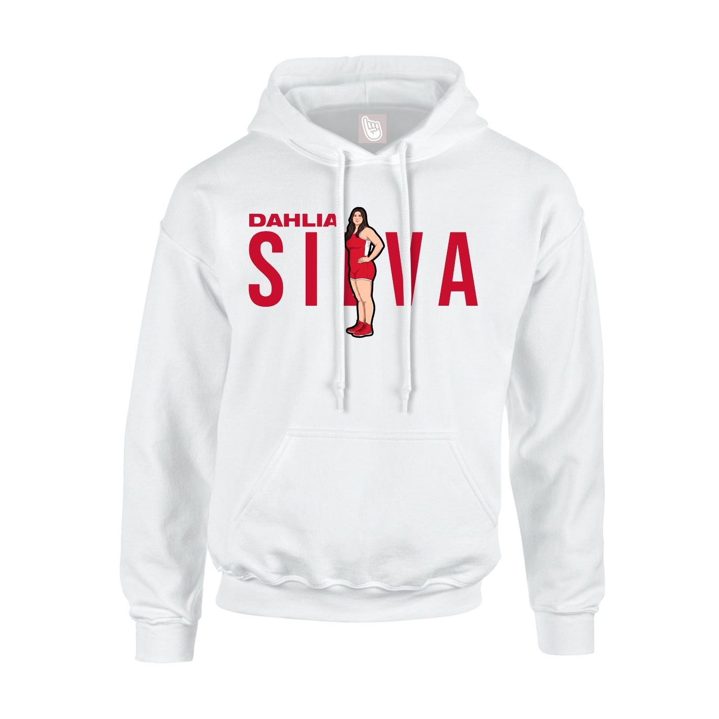 Hoodie — Player Name in White