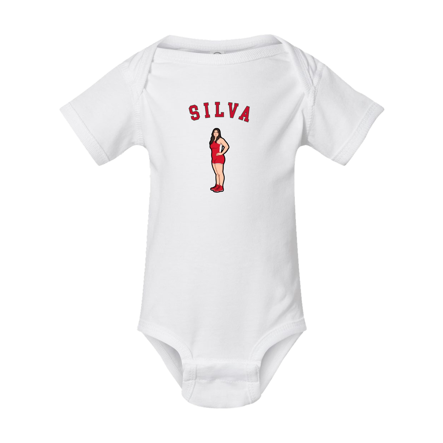 Baby Onesie — Shirsey Arch in White