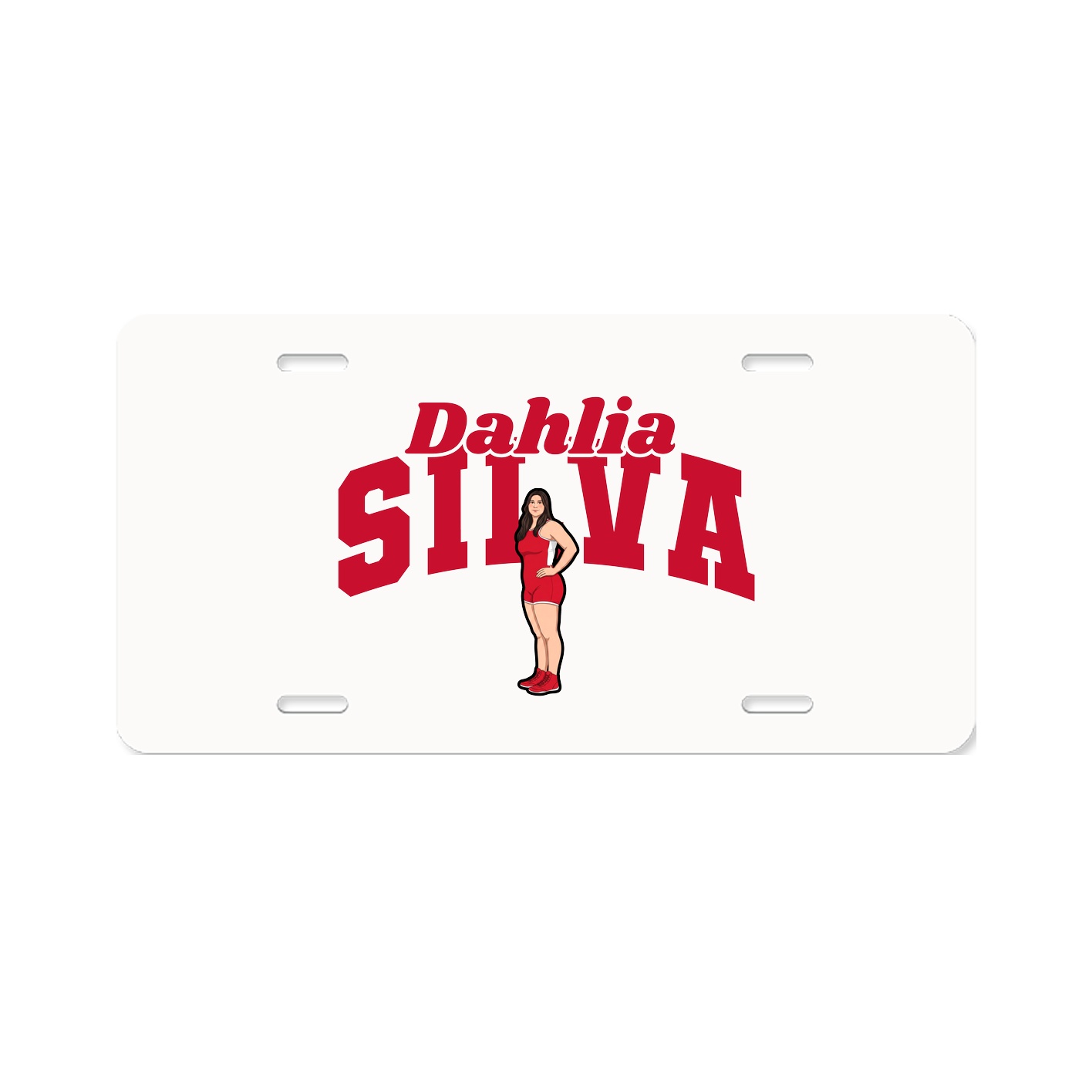 License Plate — Signature Arch in Classic