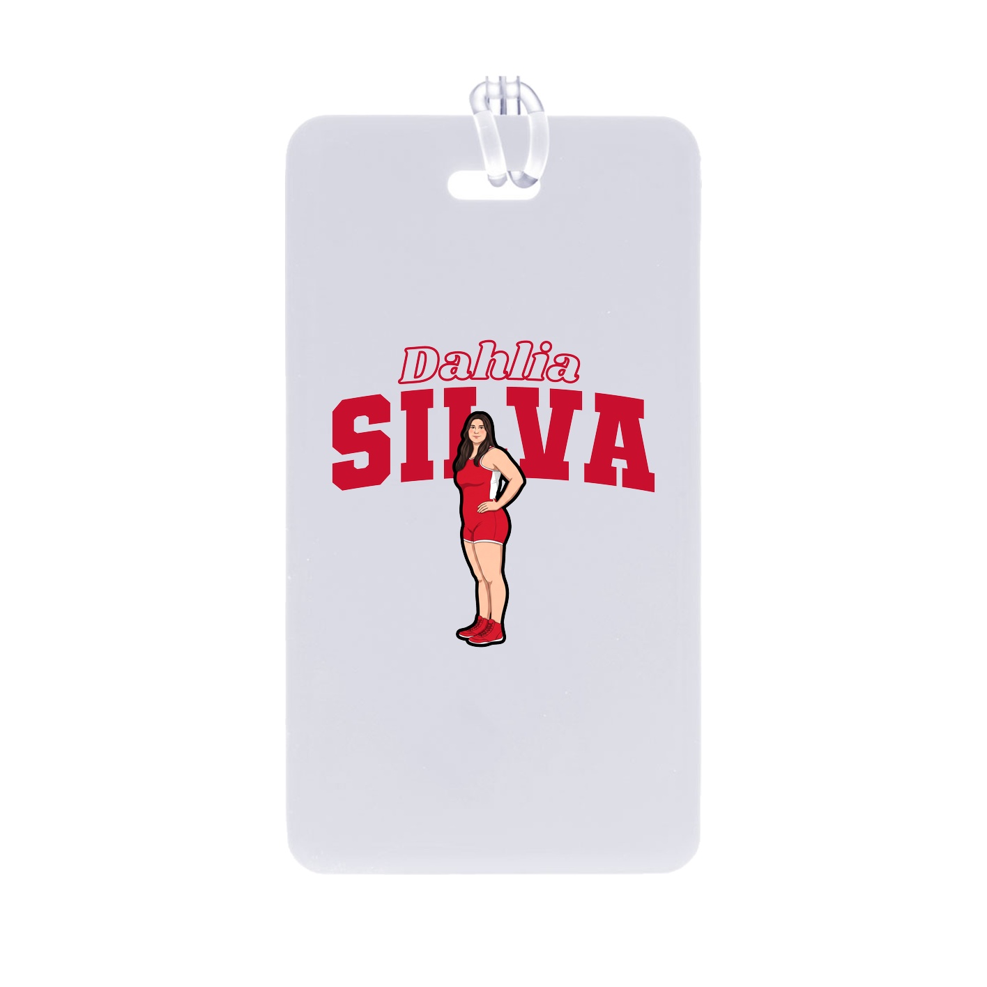 Bag Tag — Name Arch in Classic