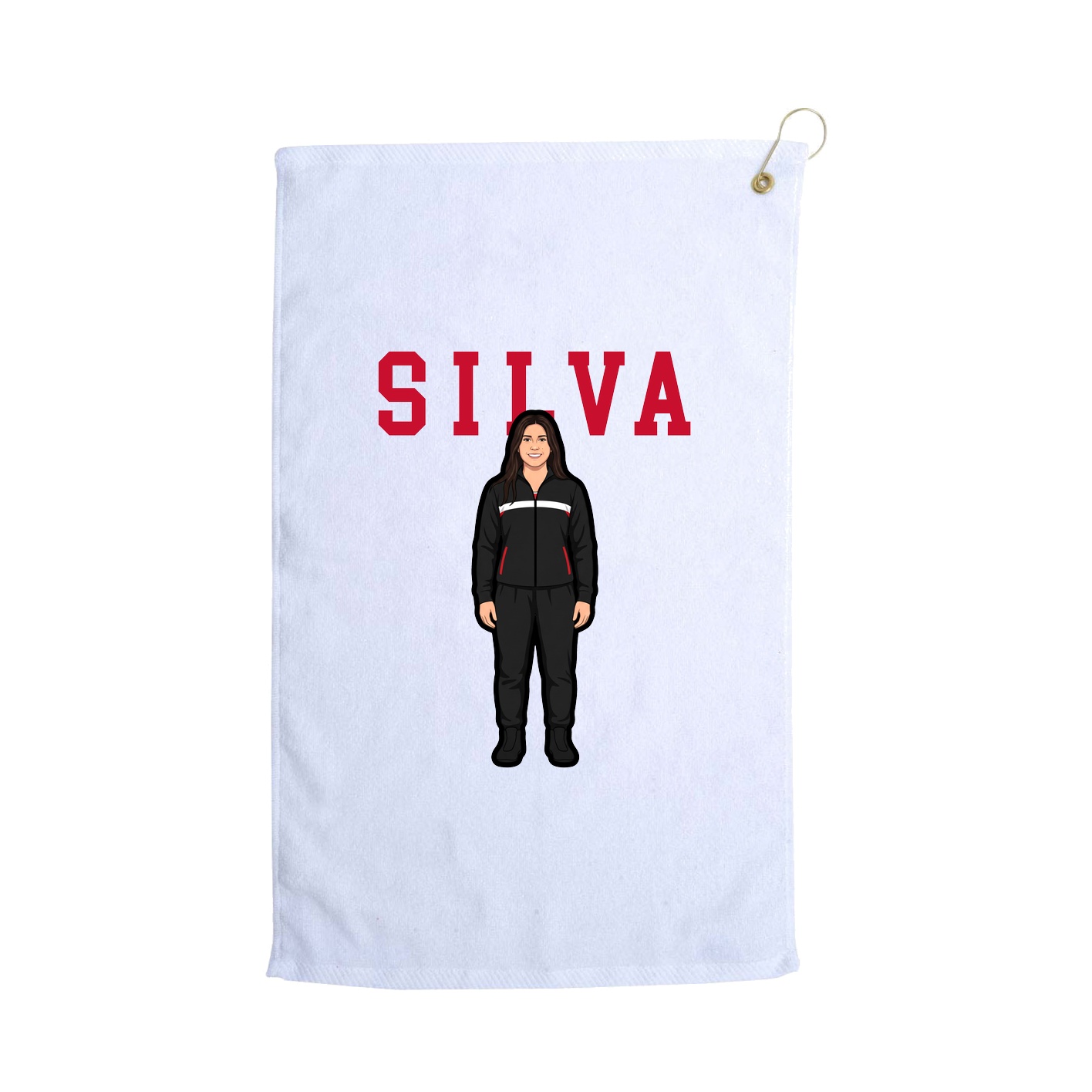 Golf Towel — Shirsey in White