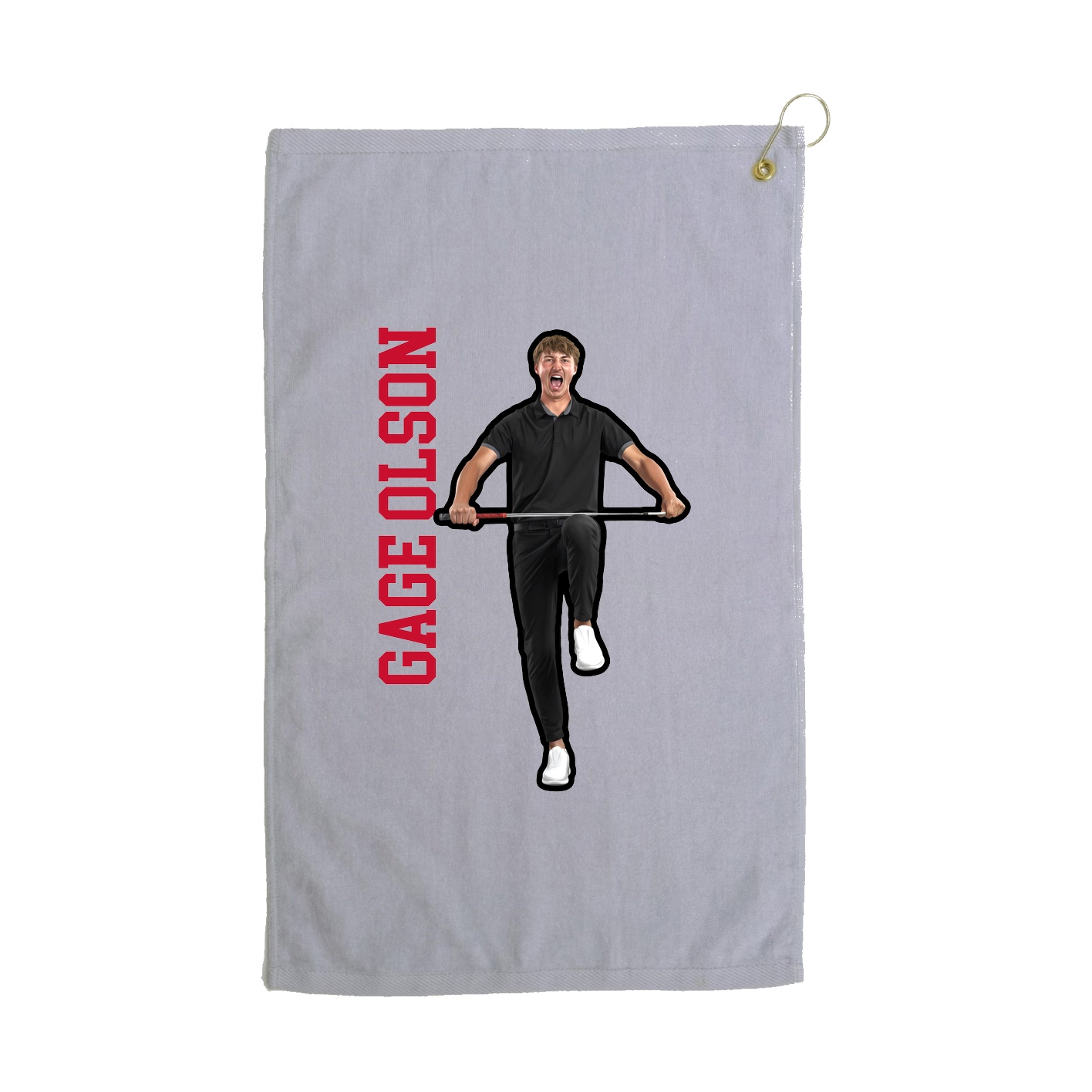 Terry Velour Golf Towel