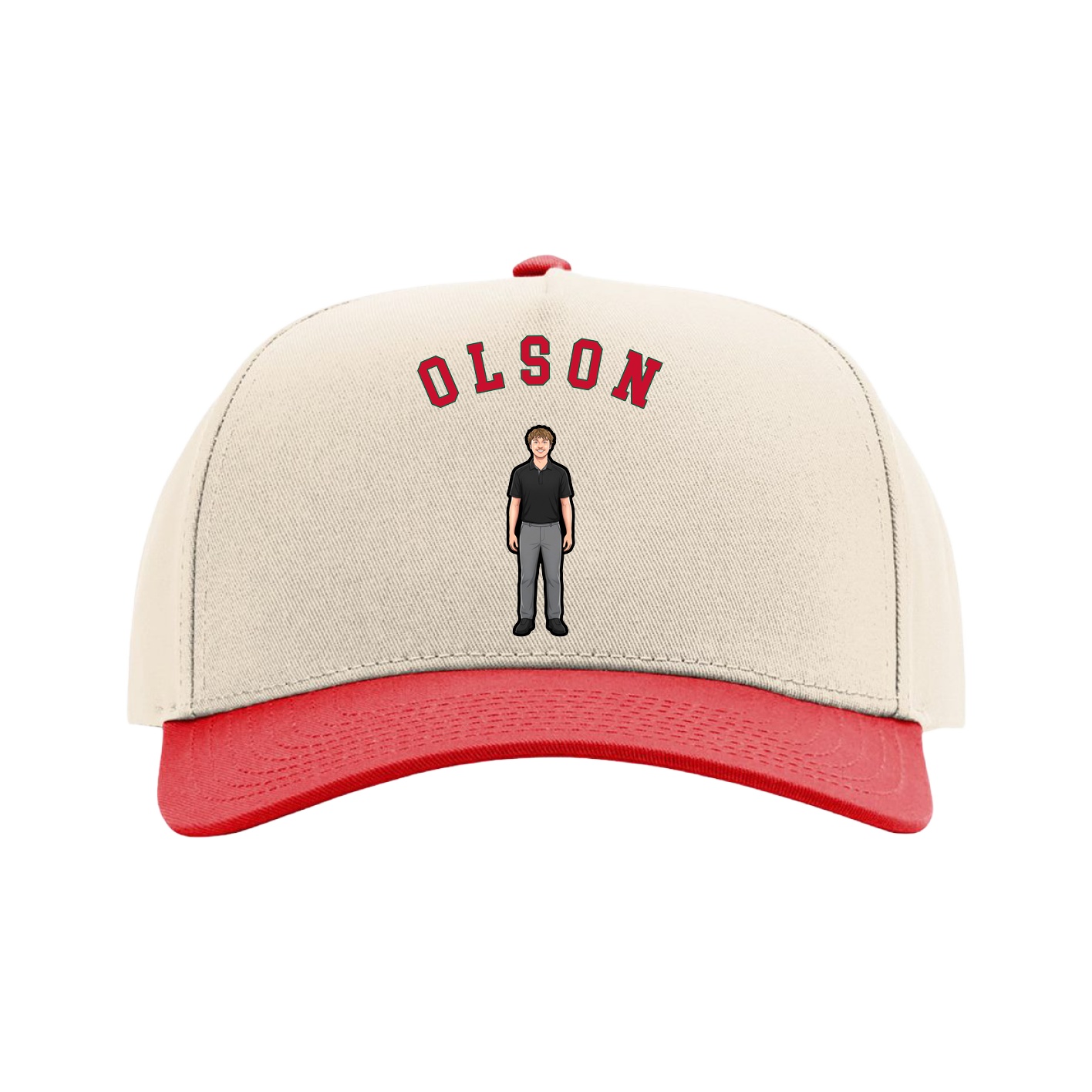 Full Fabric Five-Panel Champ Cap