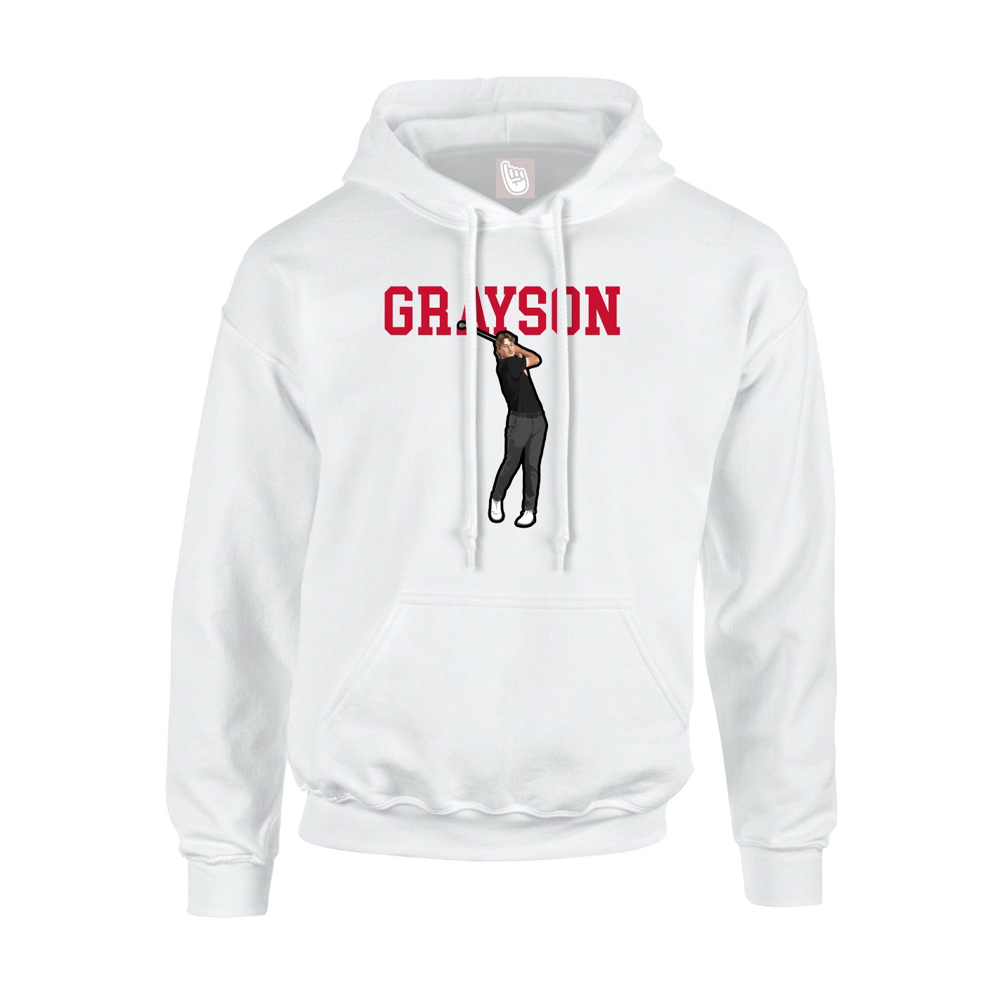 Youth Hoodie — Shirsey in White