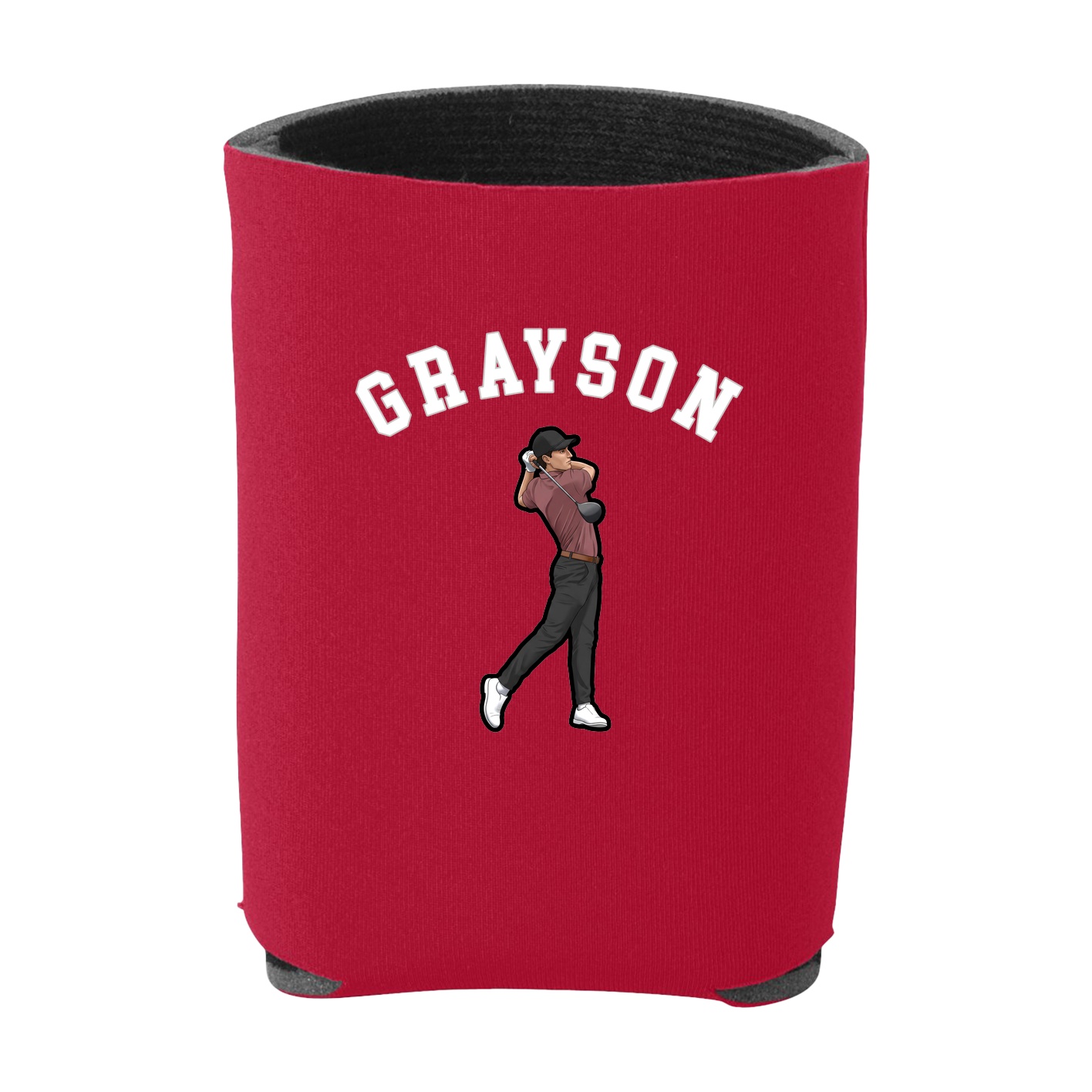Can Holder — Shirsey Arch in Red