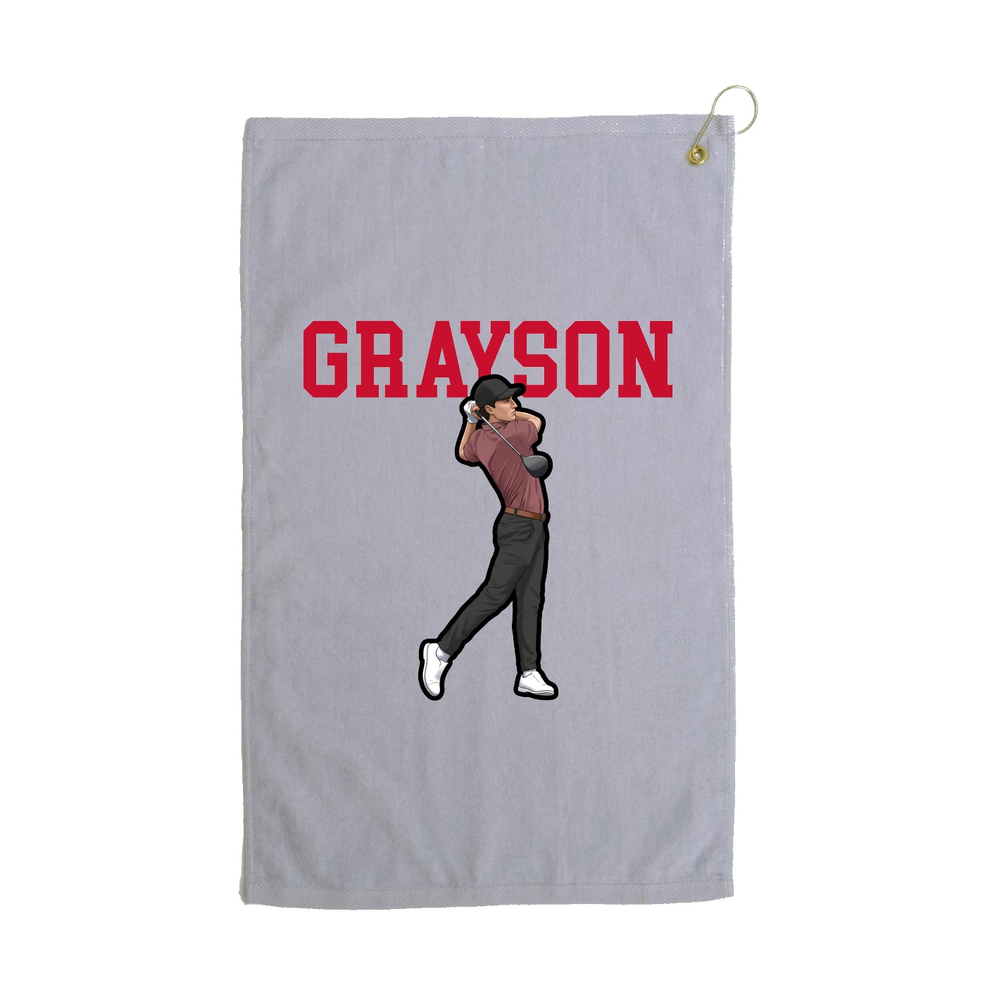 Golf Towel — Shirsey in Grey
