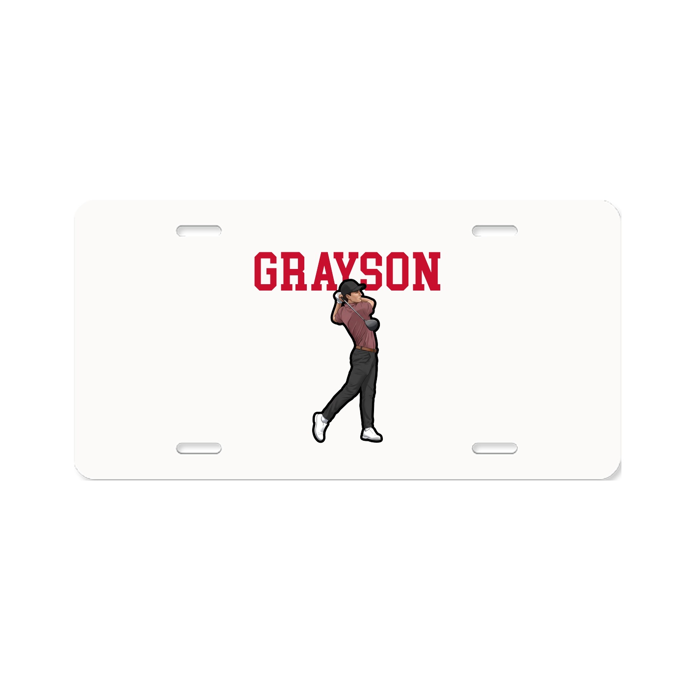 License Plate — Shirsey in Classic