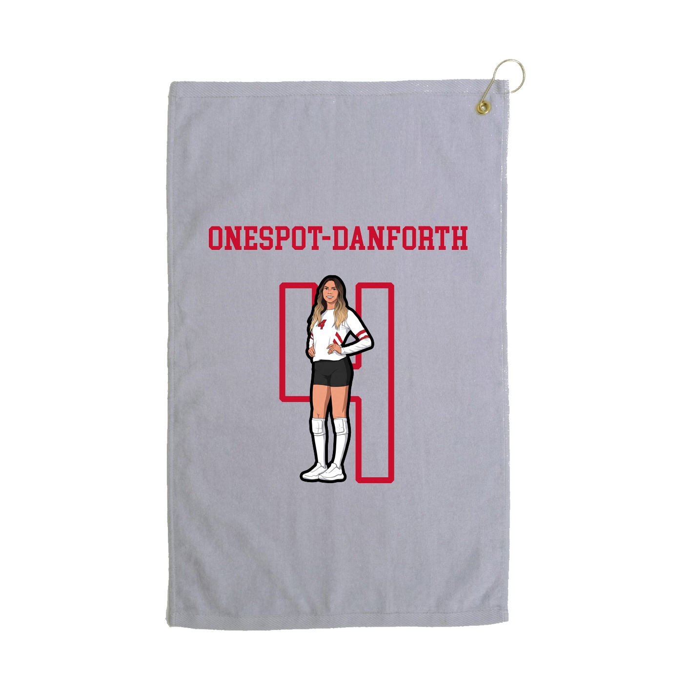 Golf Towel — Shirsey in Grey
