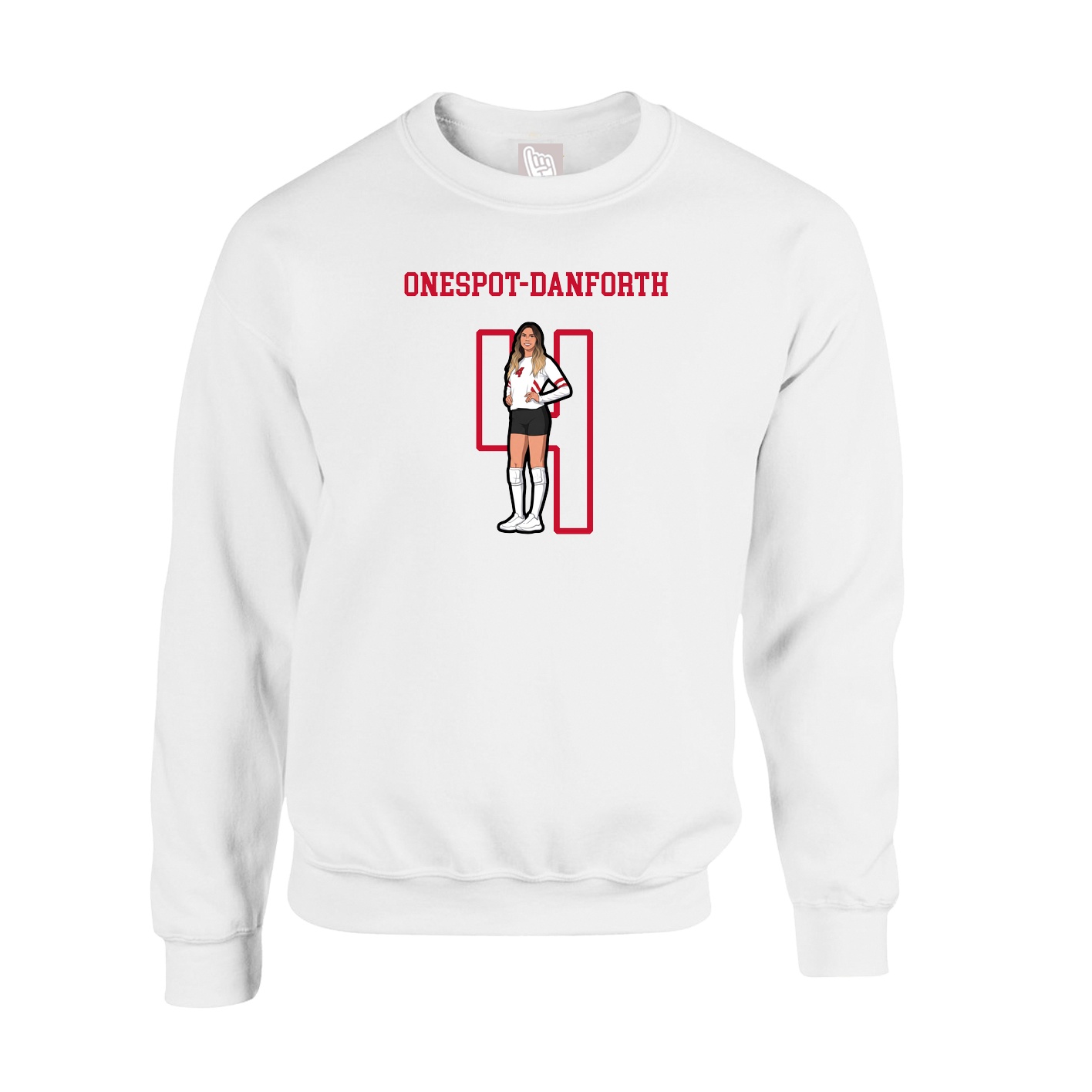 Fleece Crew — Shirsey in White