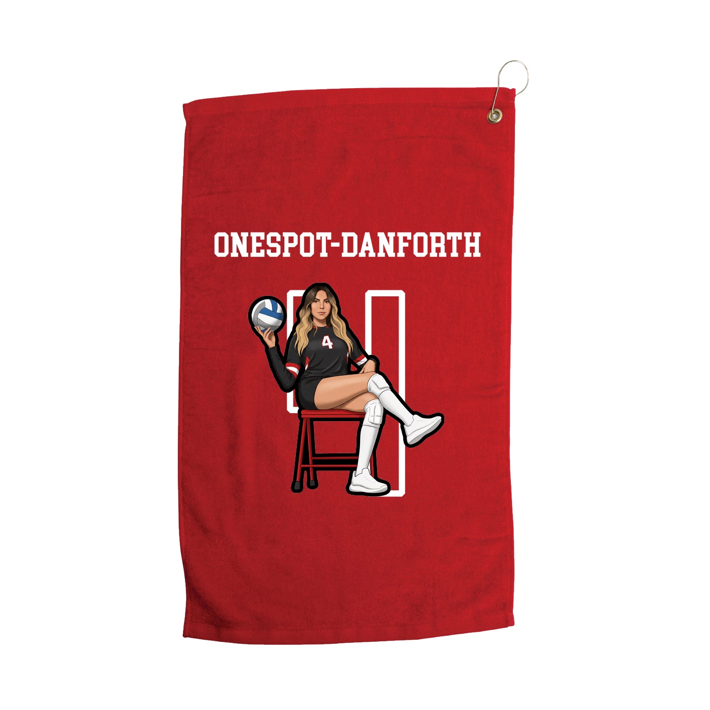 Golf Towel — Shirsey in Red