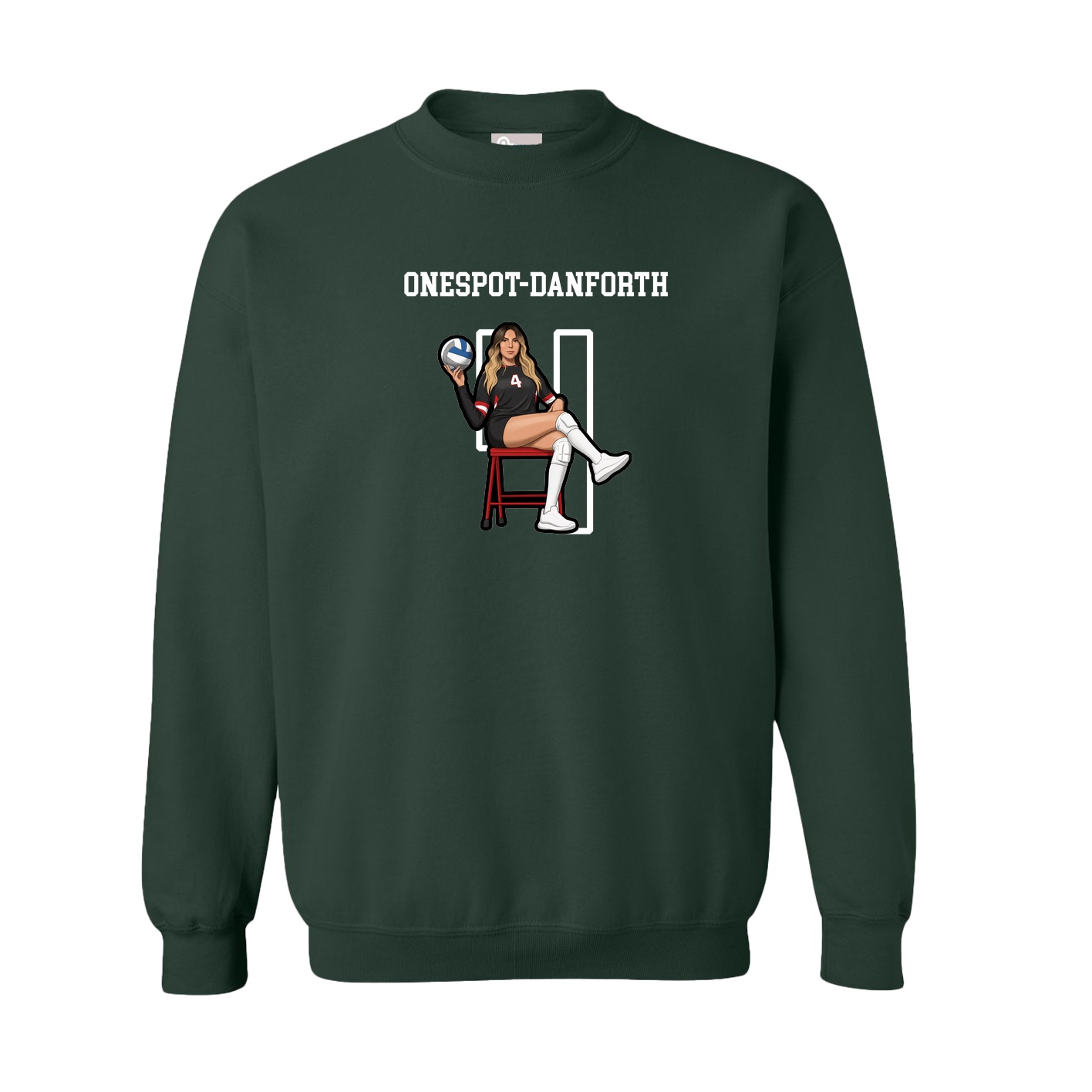 Fleece Crew — Shirsey in Green