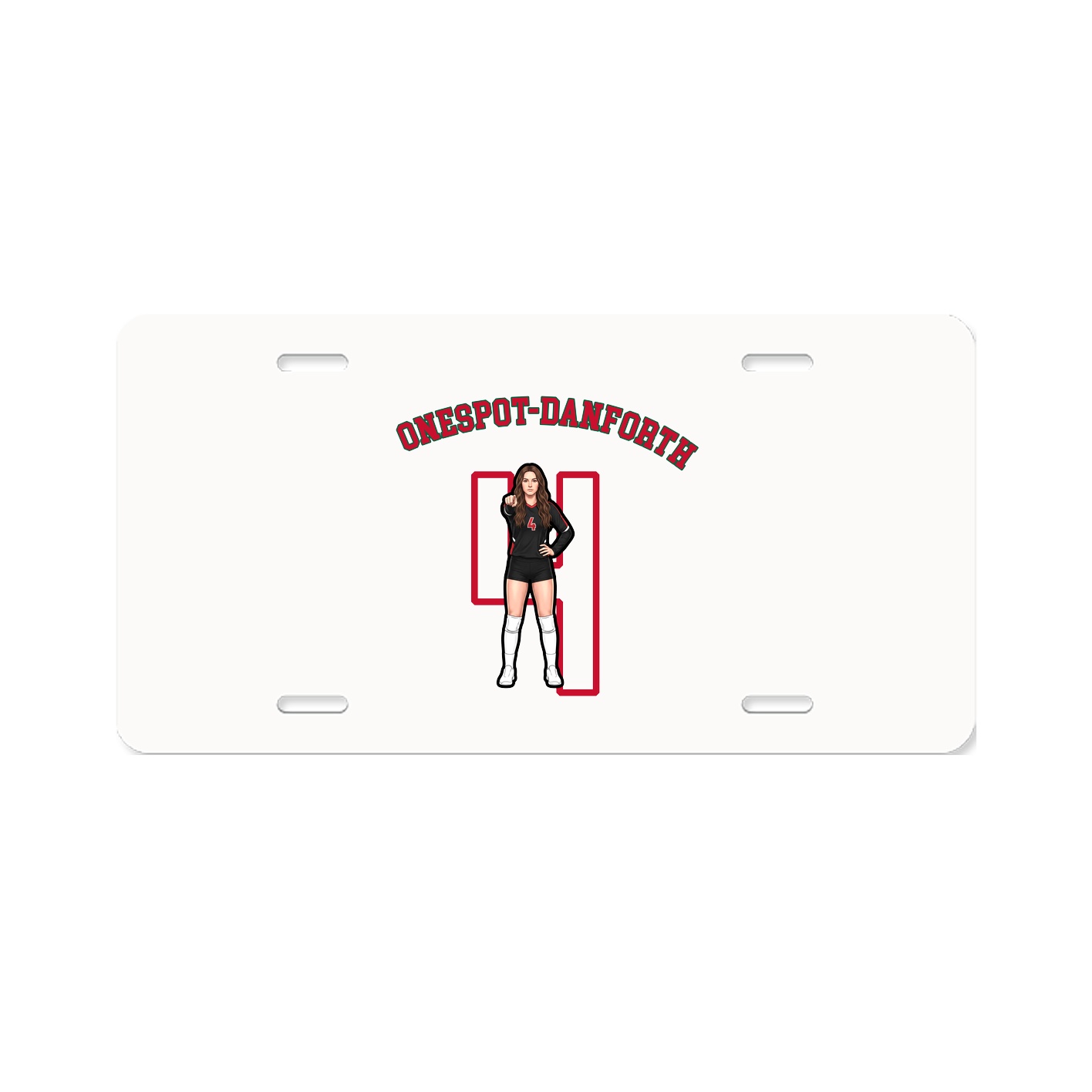 License Plate — Shirsey Arch in Classic