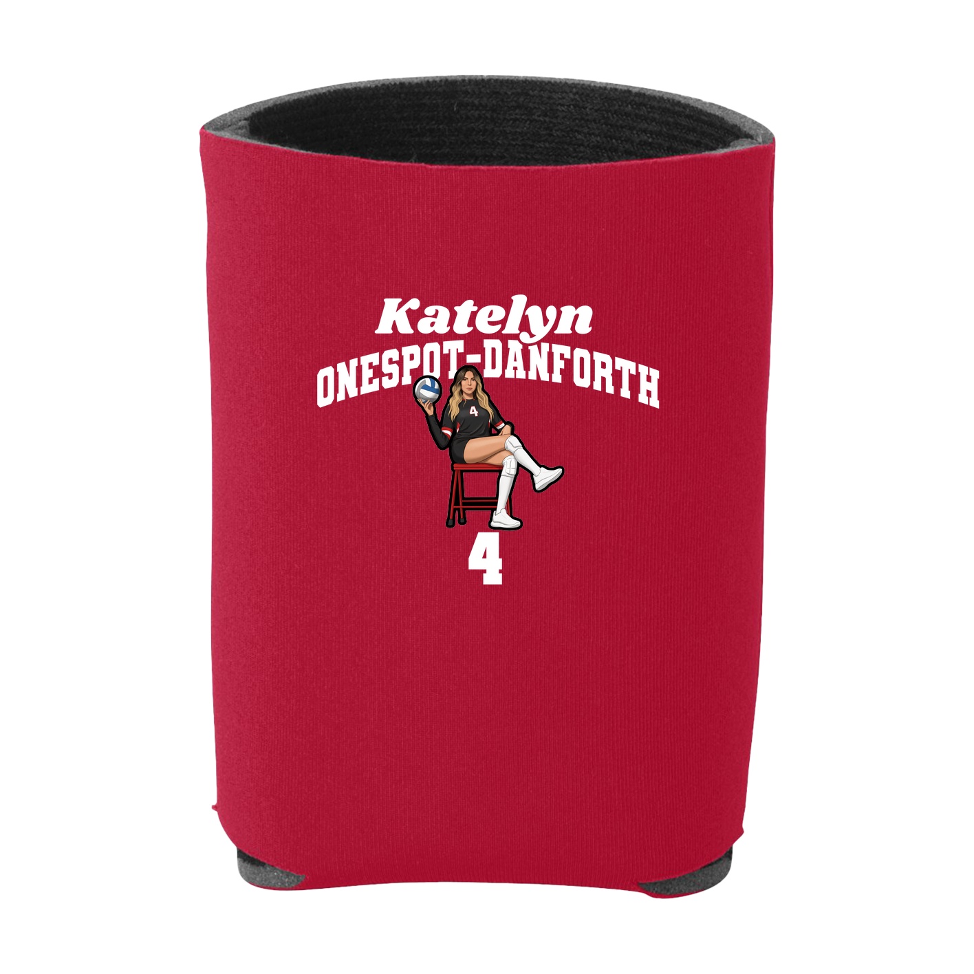 Can Holder — Signature Arch in Red
