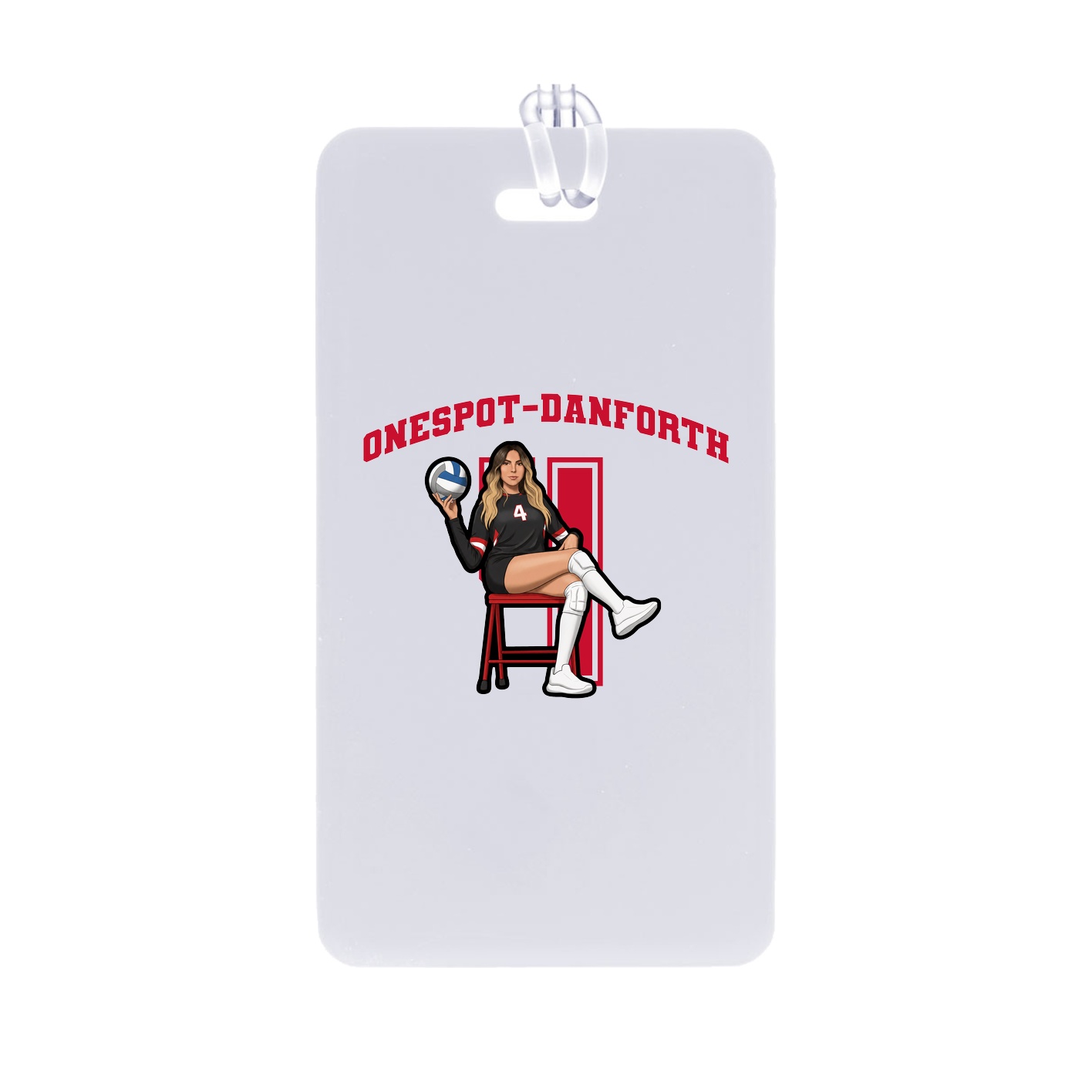 Bag Tag — Number in Classic