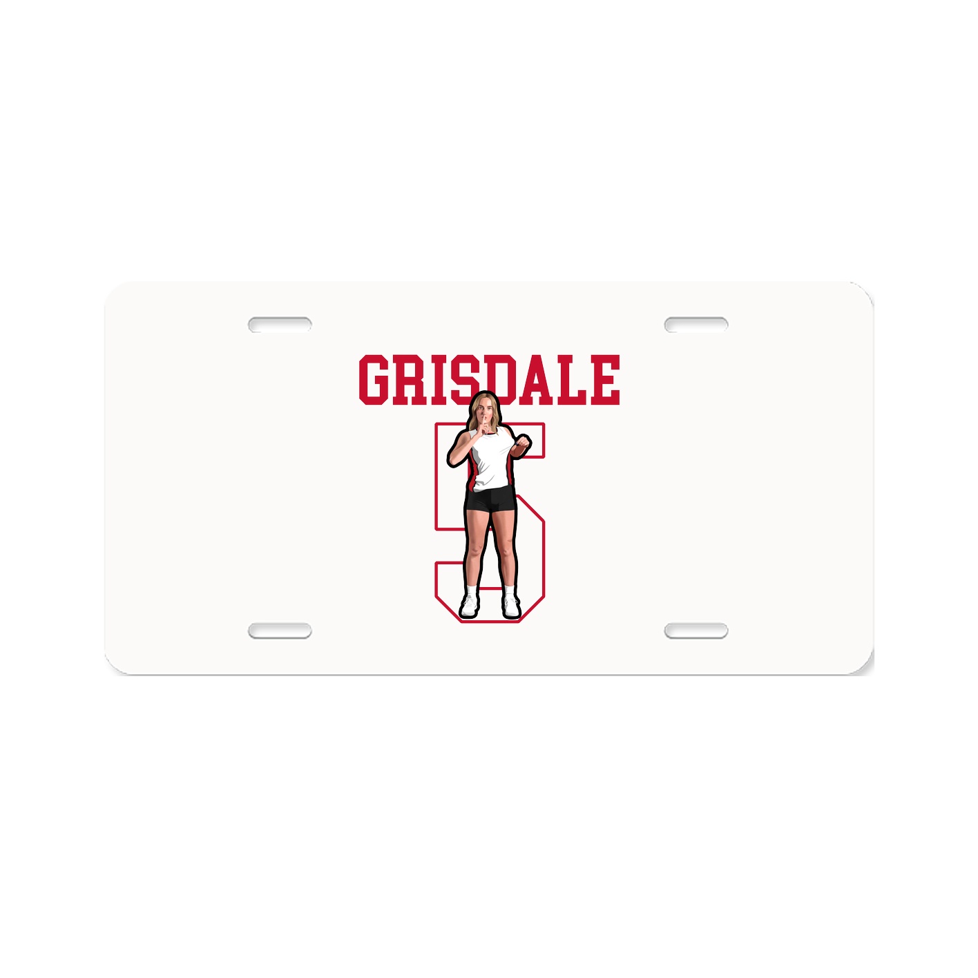 License Plate — Shirsey in Classic