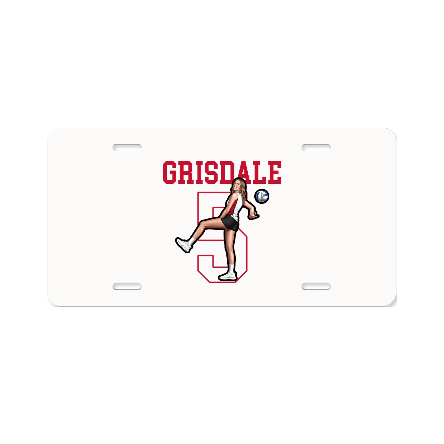 License Plate — Shirsey in Classic