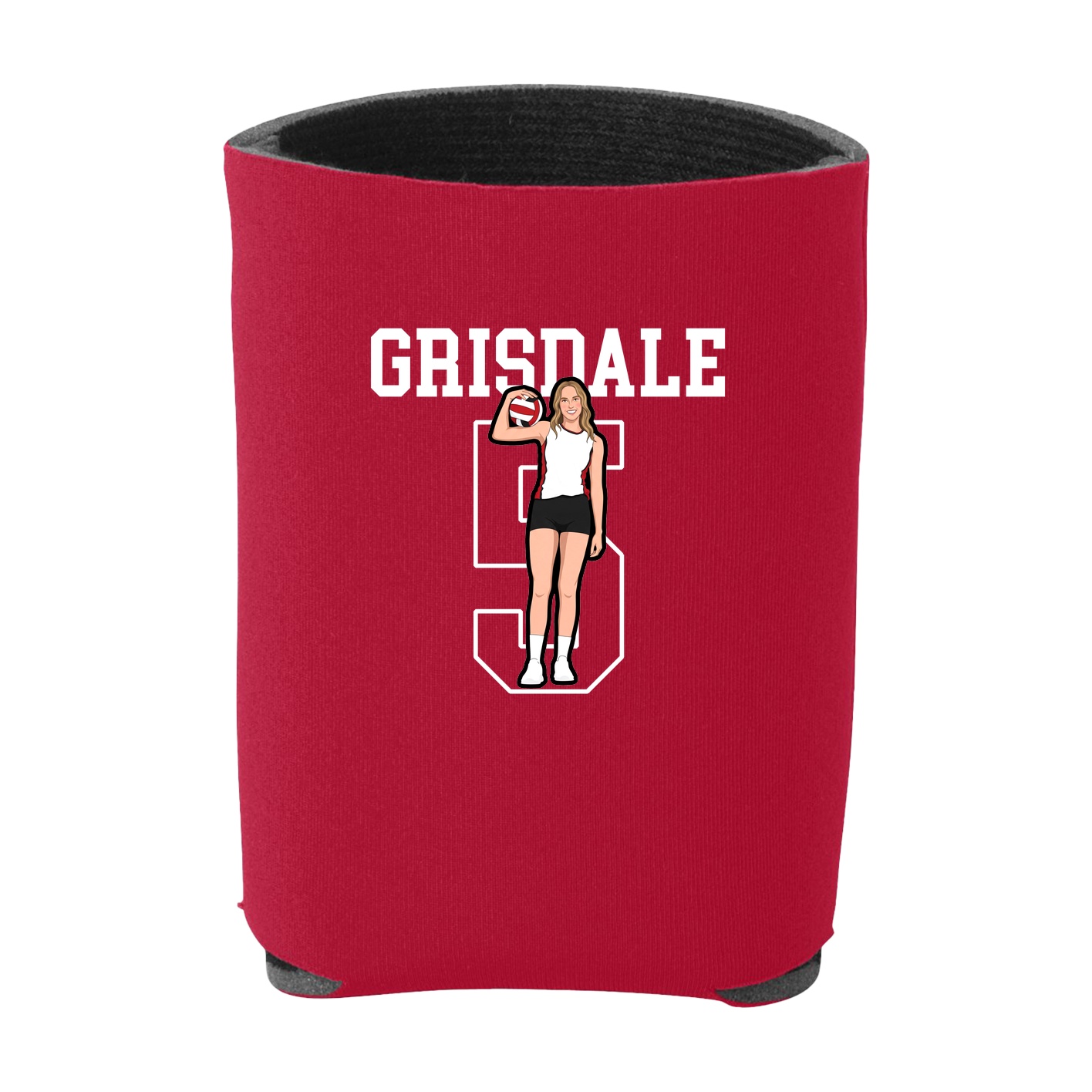 Can Holder — Shirsey in Red