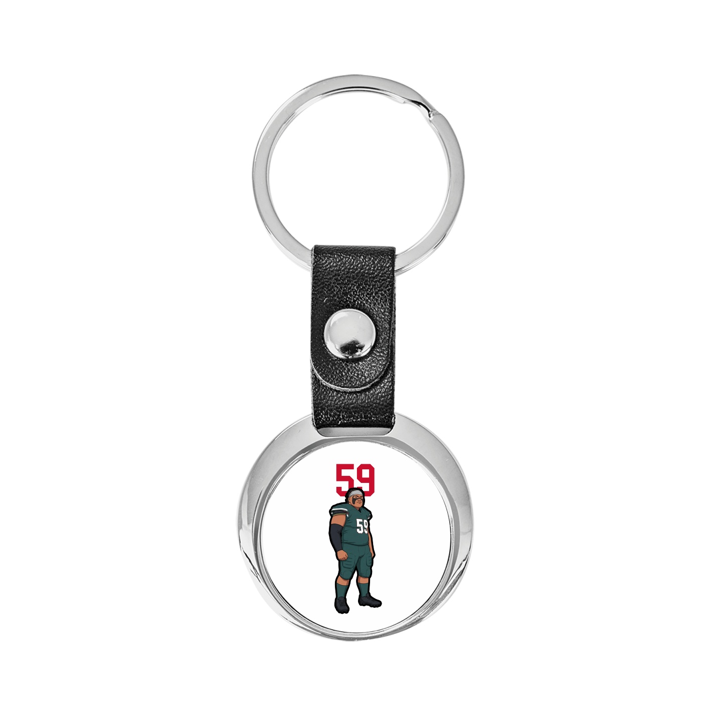 Key Chain — Number Top in Classic