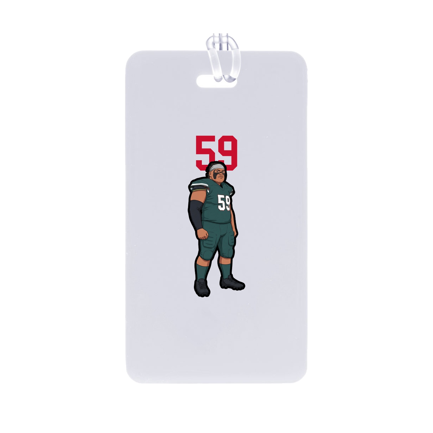 Bag Tag — Number Top in Classic
