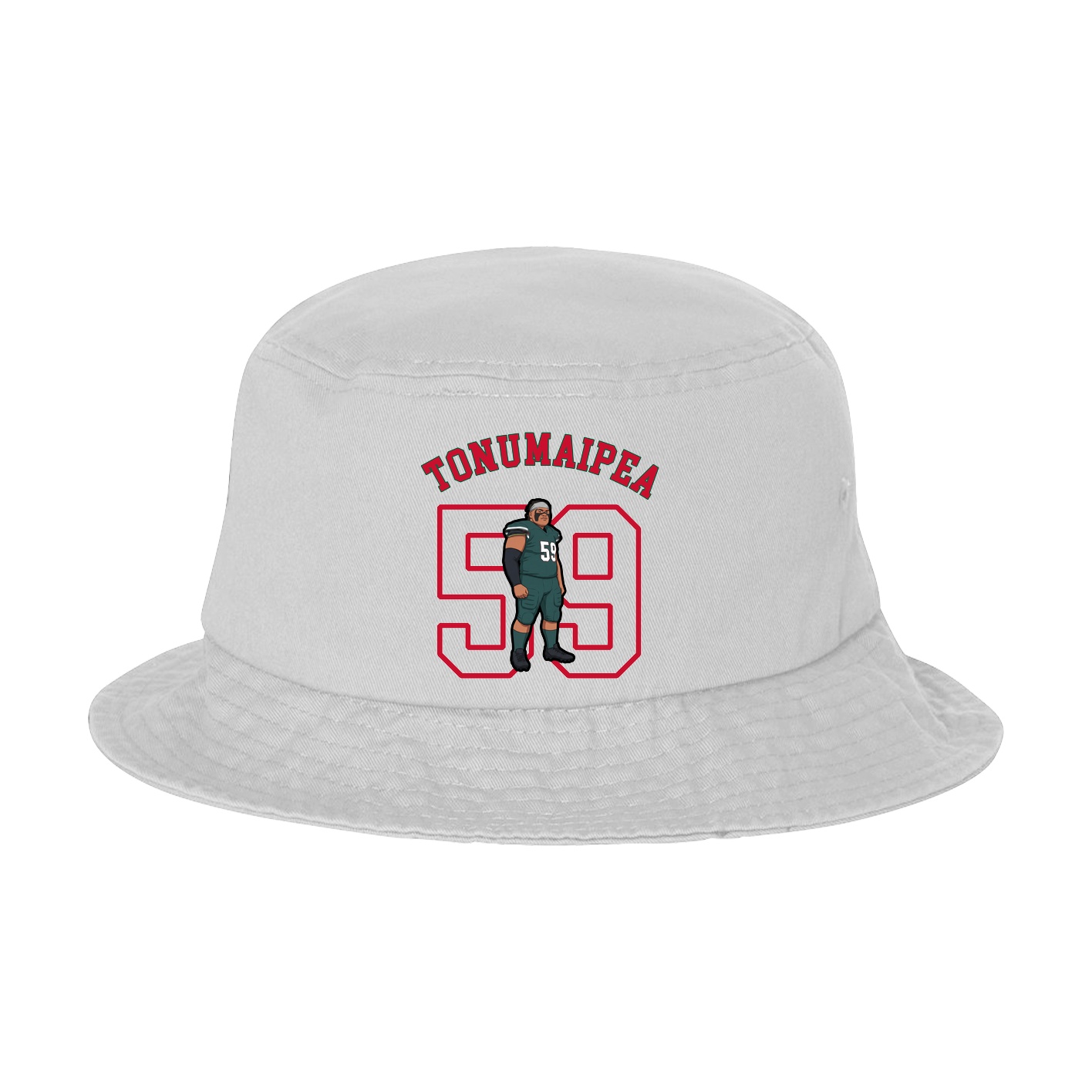 Bucket Cap — Shirsey Arch in White