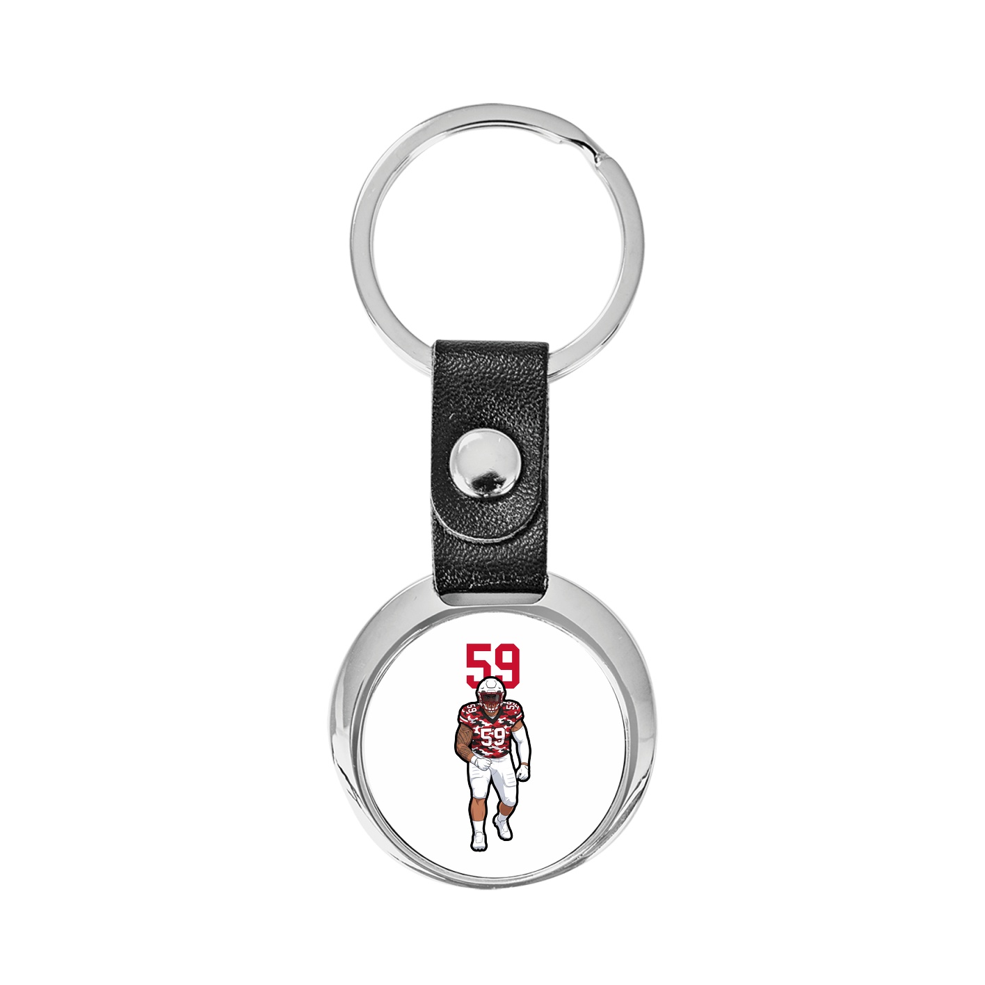 Key Chain — Number Top in Classic