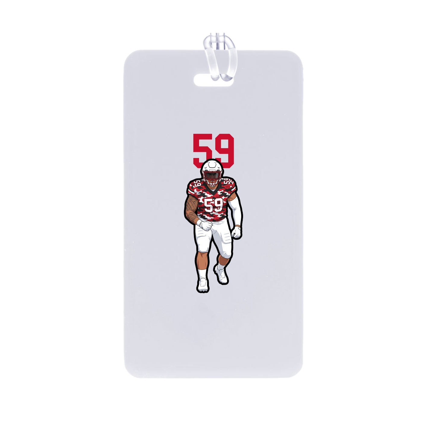 Bag Tag — Number Top in Classic
