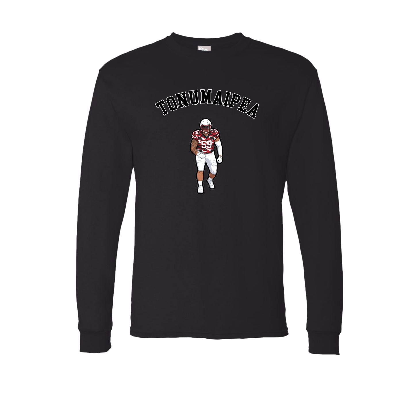Long Sleeve Tee — Shirsey Arch in Black