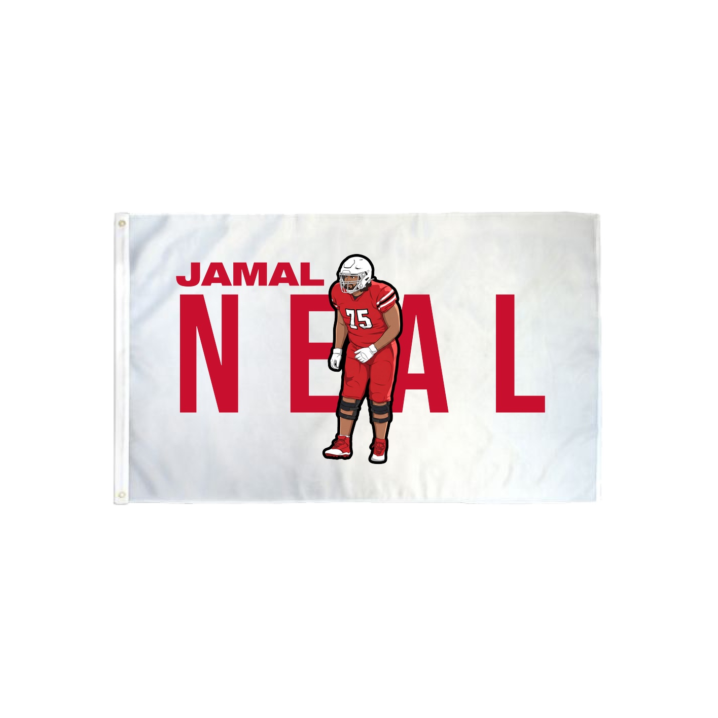 3x5 Flag — Player Name in Classic