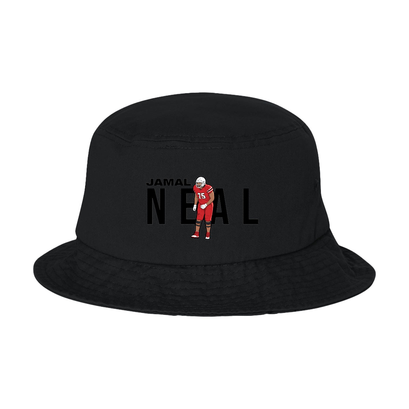 Bucket Cap — Player Name in Black