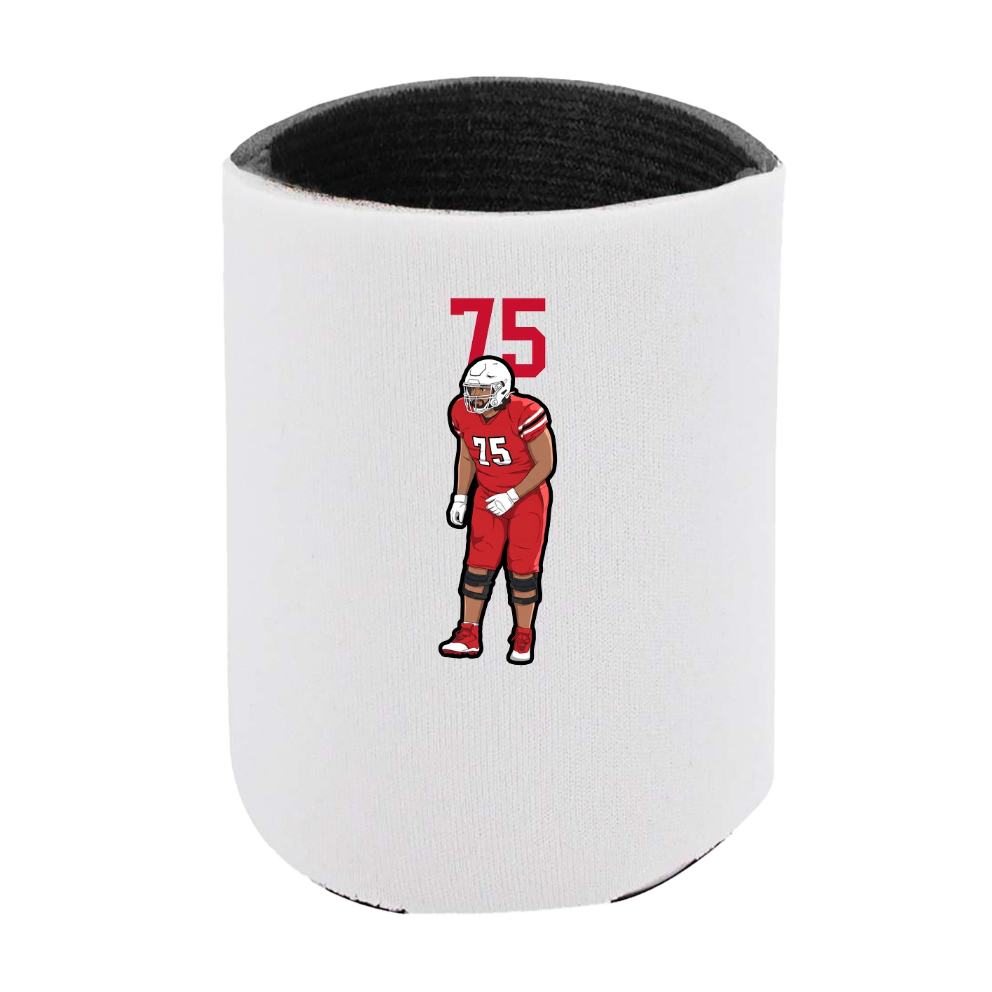 Can Holder — Number Top in White