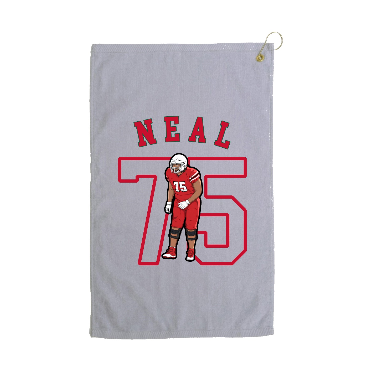 Golf Towel — Shirsey Arch in Grey