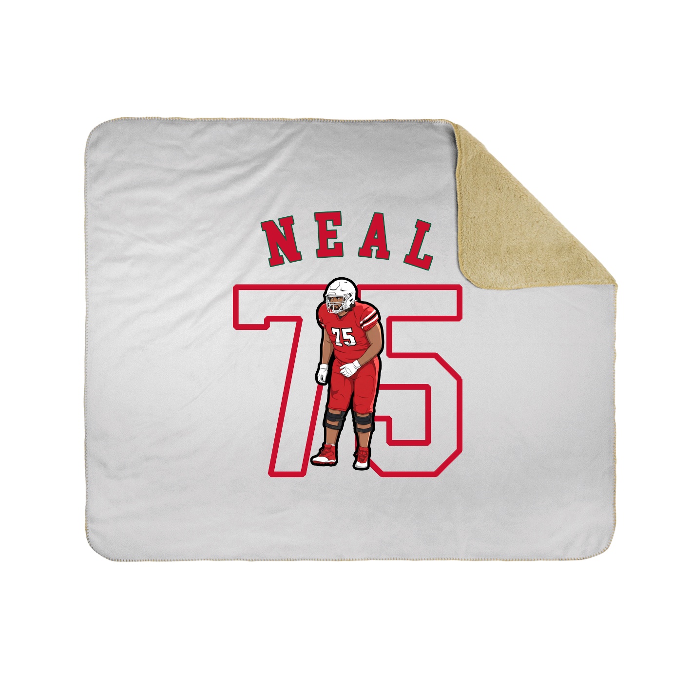 Throw Blanket — Shirsey Arch in White