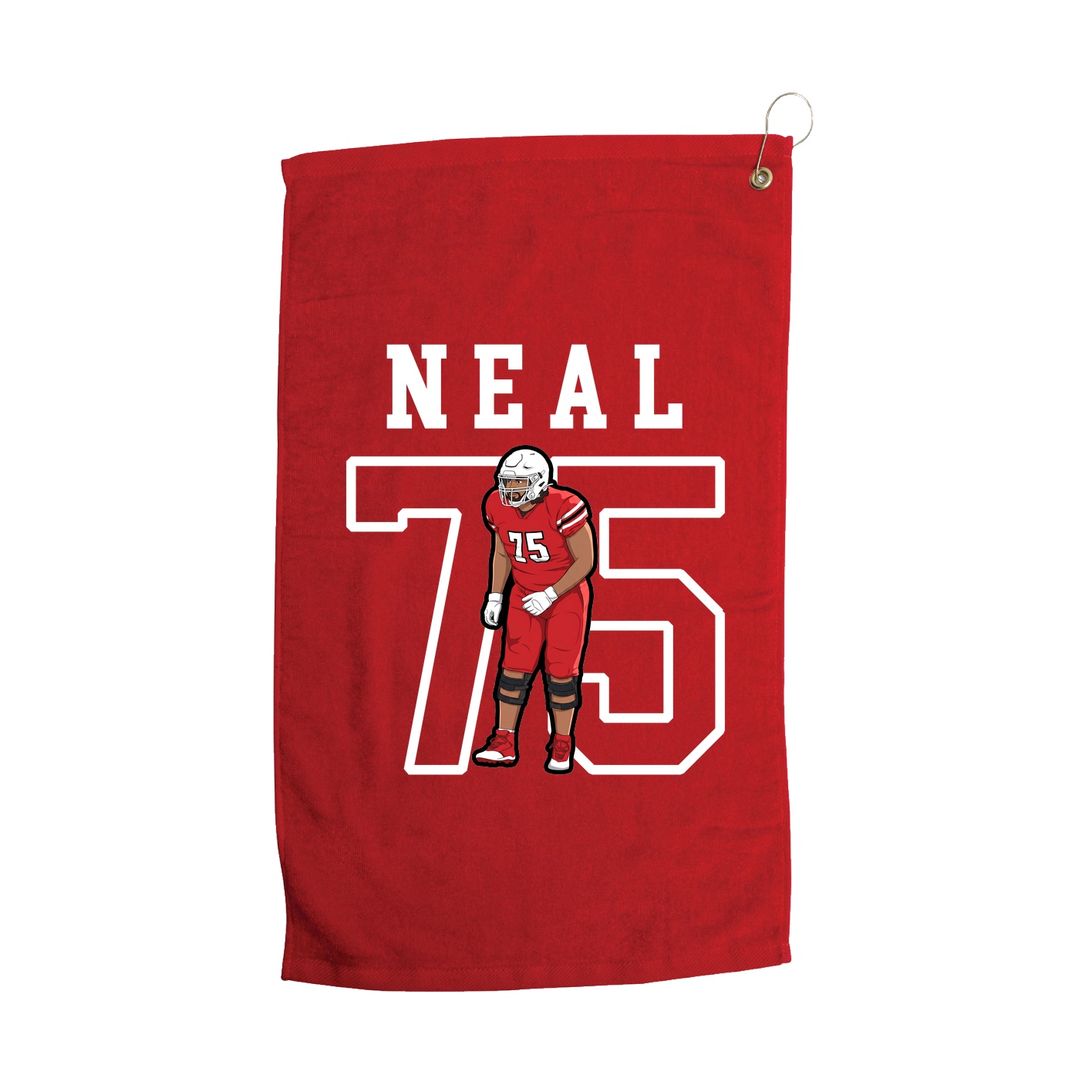 Golf Towel — Shirsey in Red